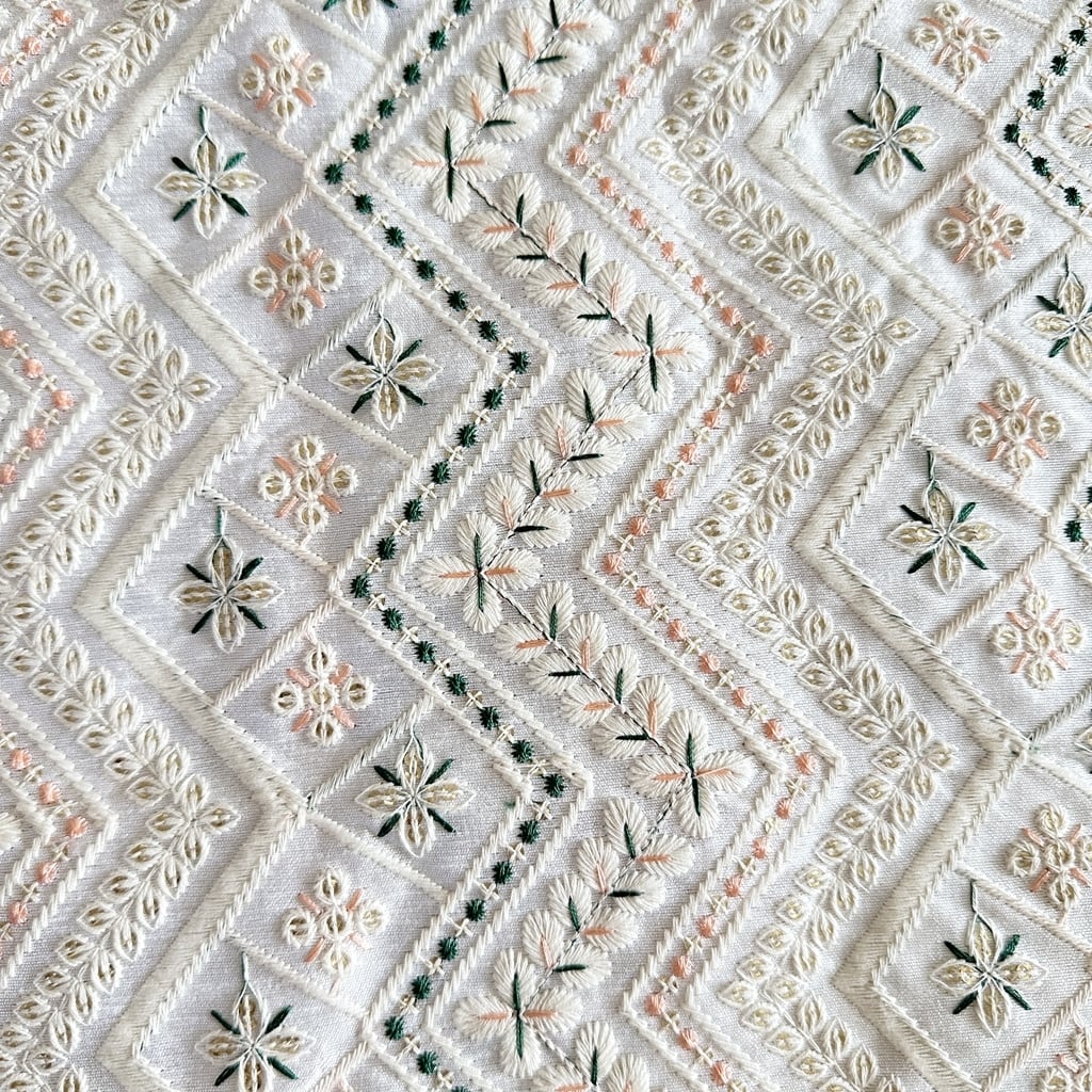 インド刺繍生地 7136 | インド刺繍リボン専門店Rino Ribbon