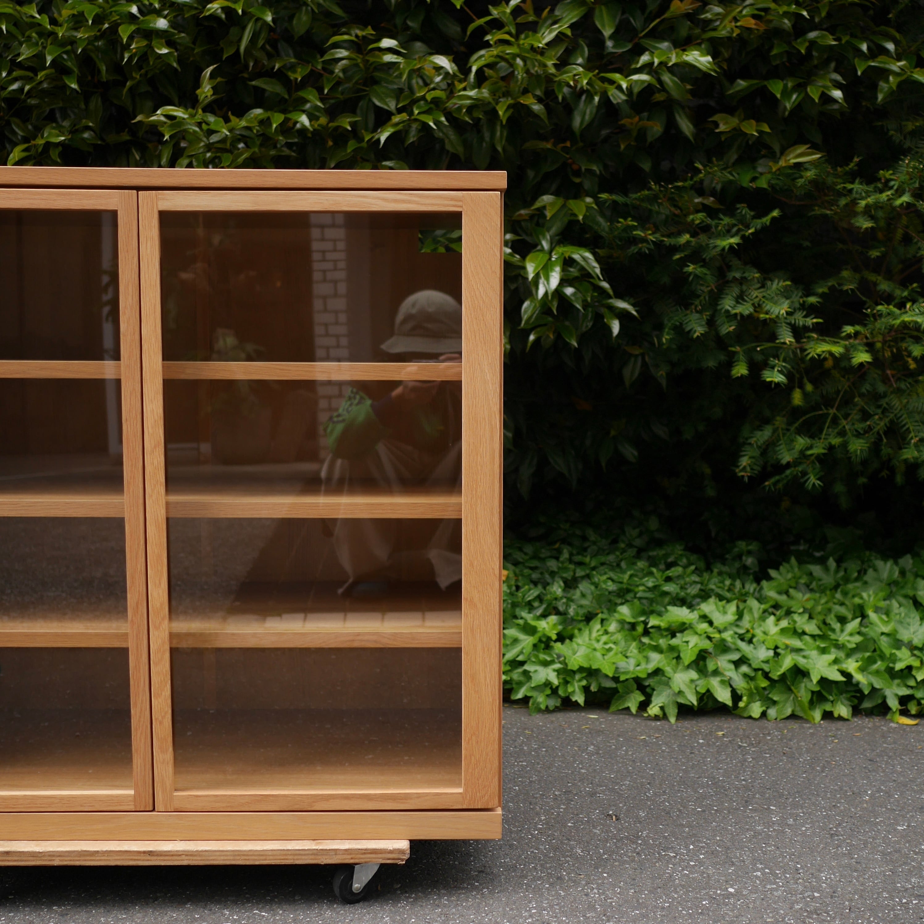 無印良品 木製ガラスキャビネット | トリノス-torinoth- | 新宿区