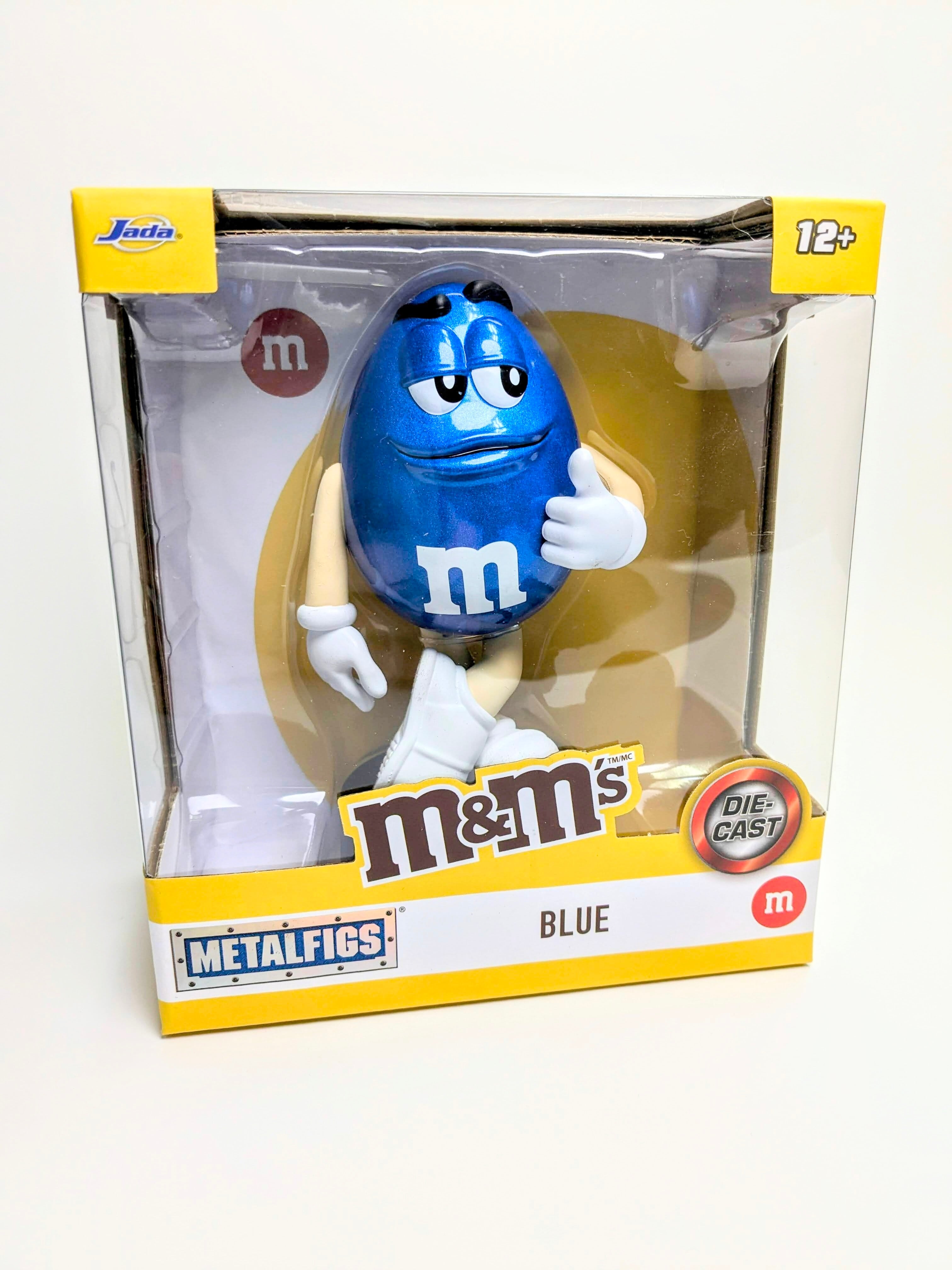 【JADA TOYS m&m's  ダイキャストフィギュア ブルーメタル】 〚アメリカン雑貨 アメトイ〛