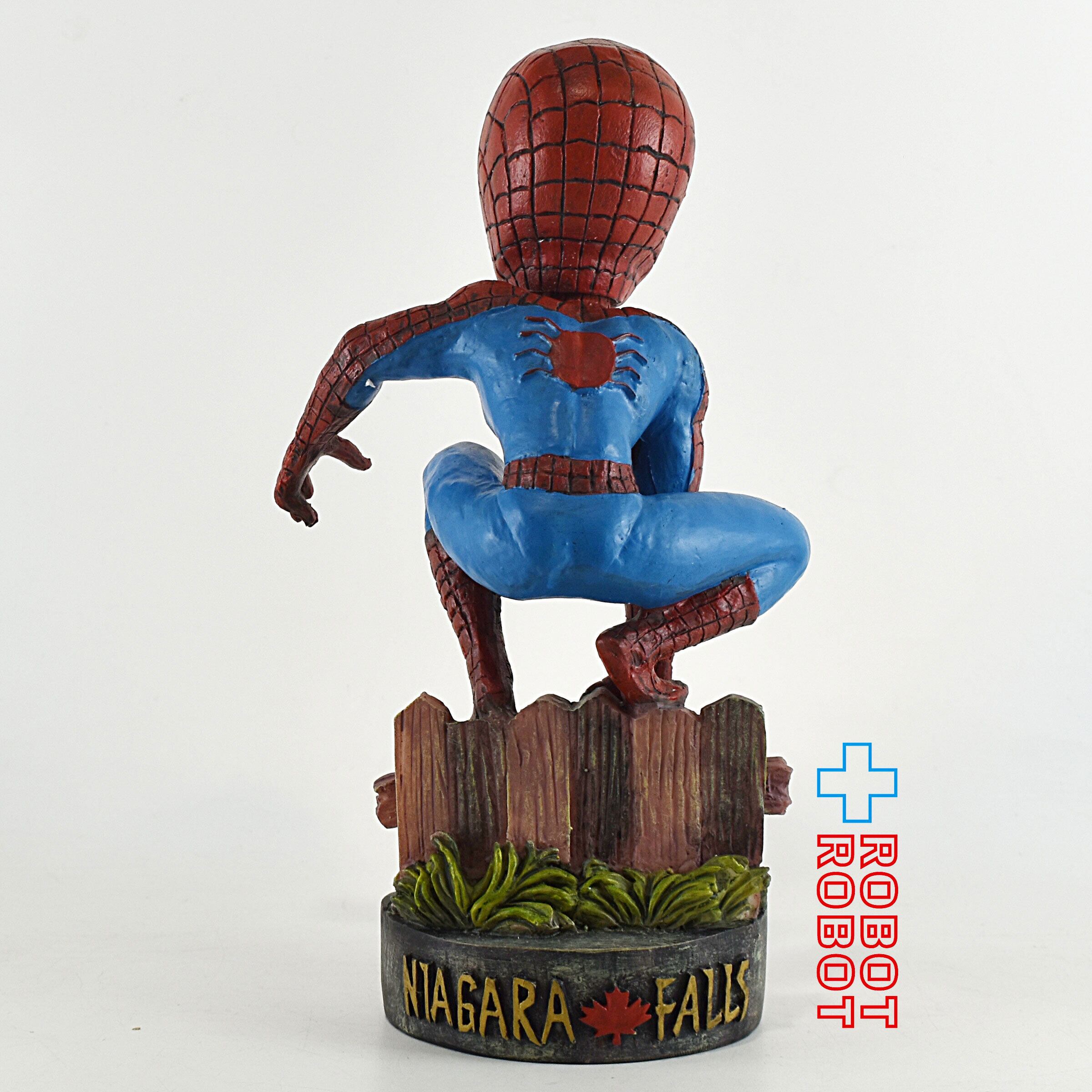 マーベル スパイダーマン ナイアガラ 樹脂製 ボビングヘッド