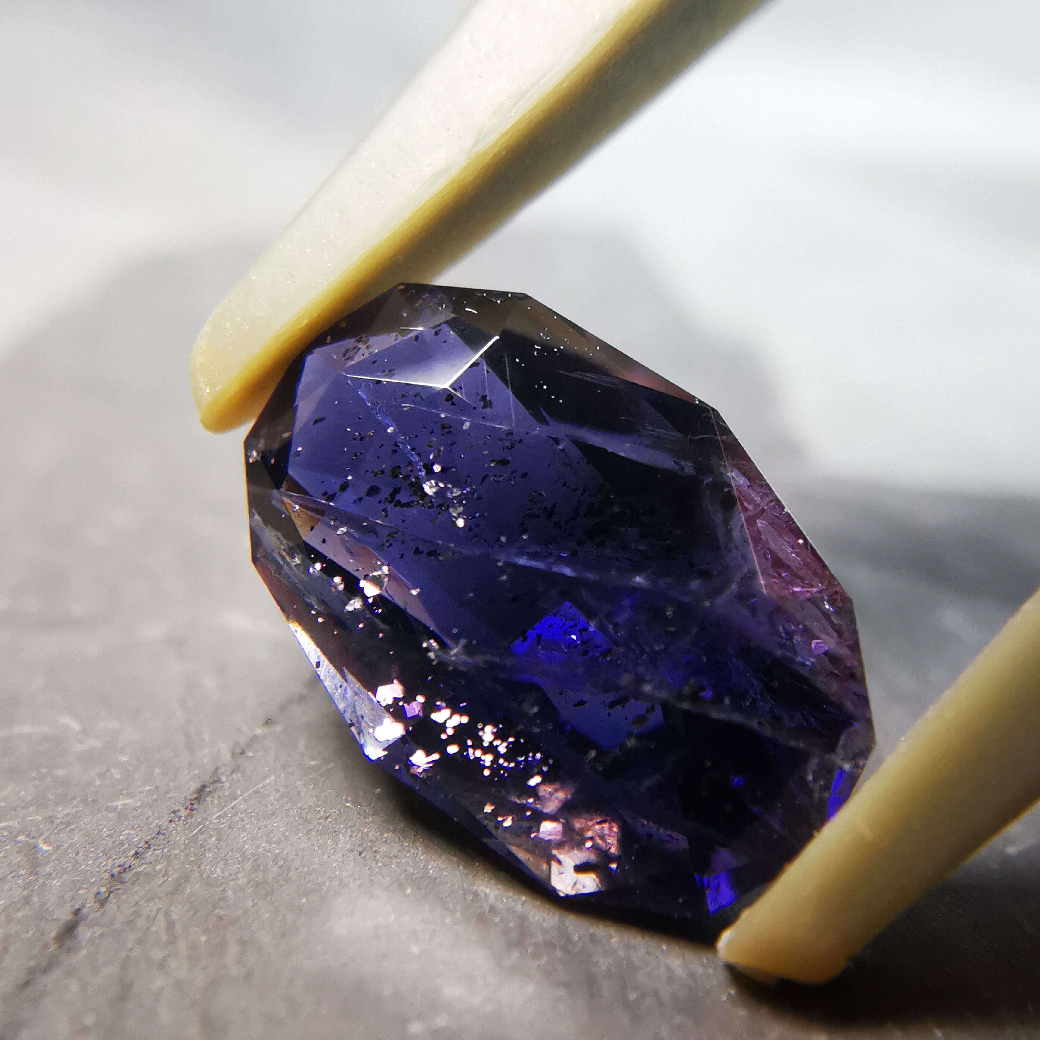 アイオライト♡サンストーン共生♡パーム♡ No.1551 アイオライトサンストーン 1.56ct / W-3215A | Tam＆Tam Gem