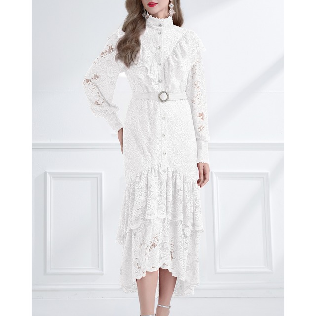 ブランシュレースワンピース L2008