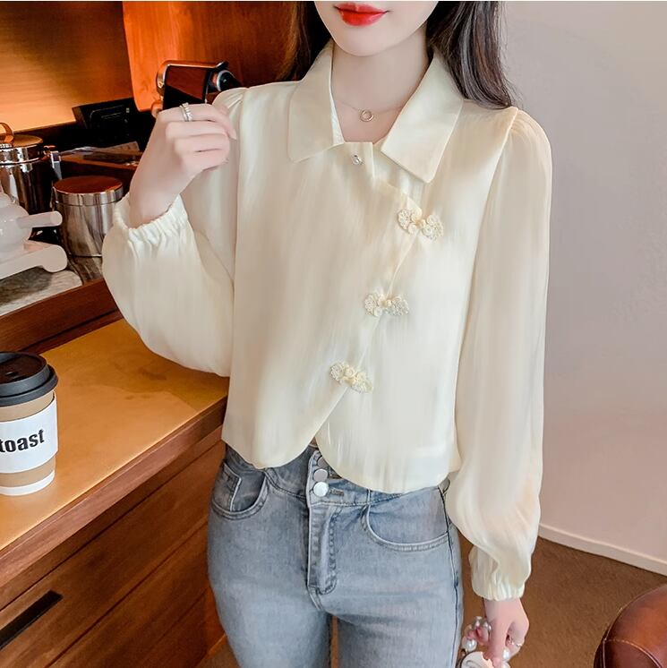 ボタンシャツ トップス シャツ 袖あり 長袖 襟付き ストレート 大人 上品 おしゃれ お洒落 大人可愛い 大人女子 こなれ感 ラブリー ガーリー エレガント モダン 存在感 無地 秋 10代 20代 レディース 女性用 デート お出かけ 女子会 お泊まり 休日 イベント ホテル レストラン 普段使い ファッション コーデ スタイル インスタ映え サイズ S M L XL カーキ イエロー アプリコット