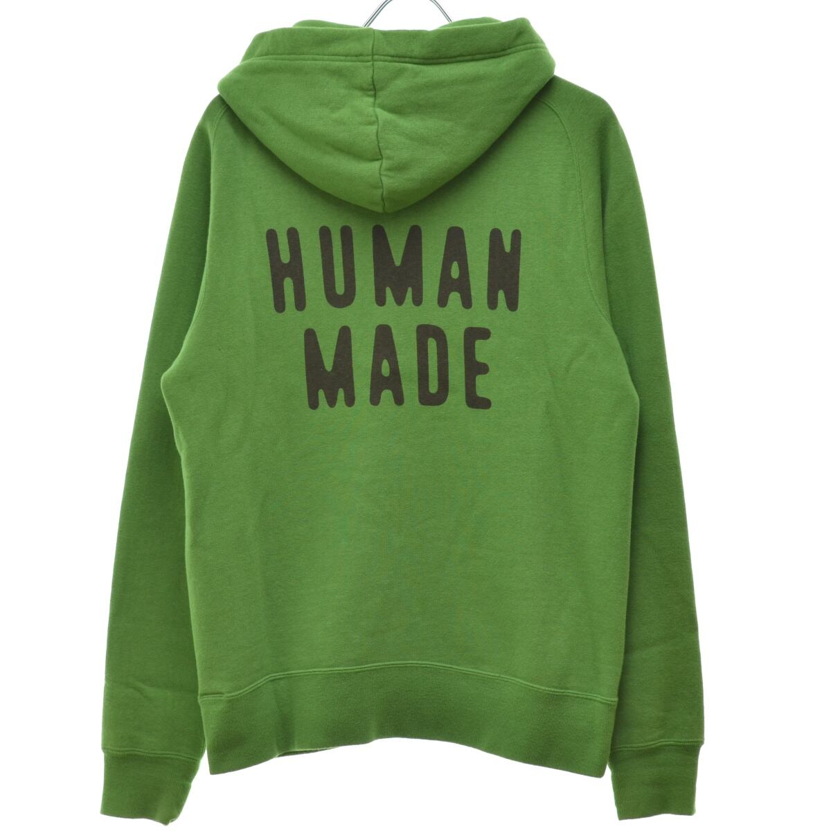 HUMAN MADE / ヒューマンメイド LOGO ZIP HOODIE ロゴバックジップ ...