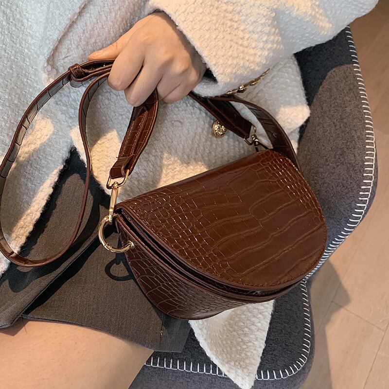 オータムウィンター 秋物 冬物 サドルバッグ シートバッグ 手作りハンドバック73786065111