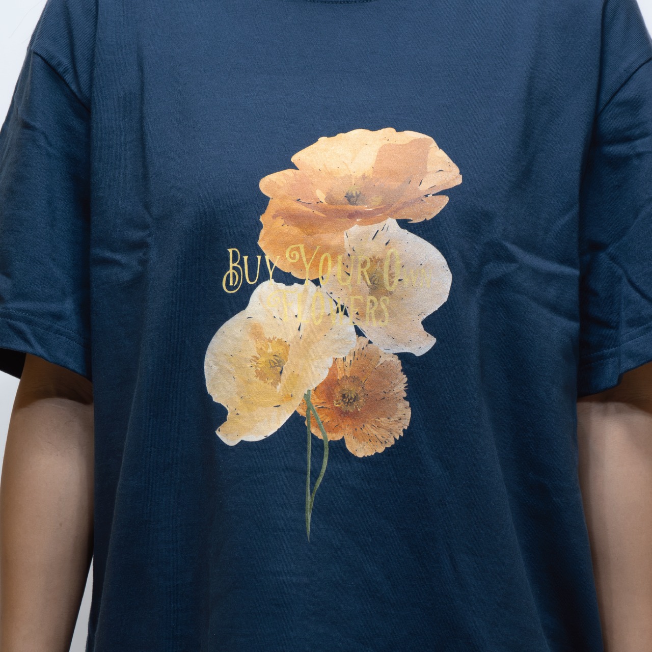 BYOF poppy TEE [スレート]