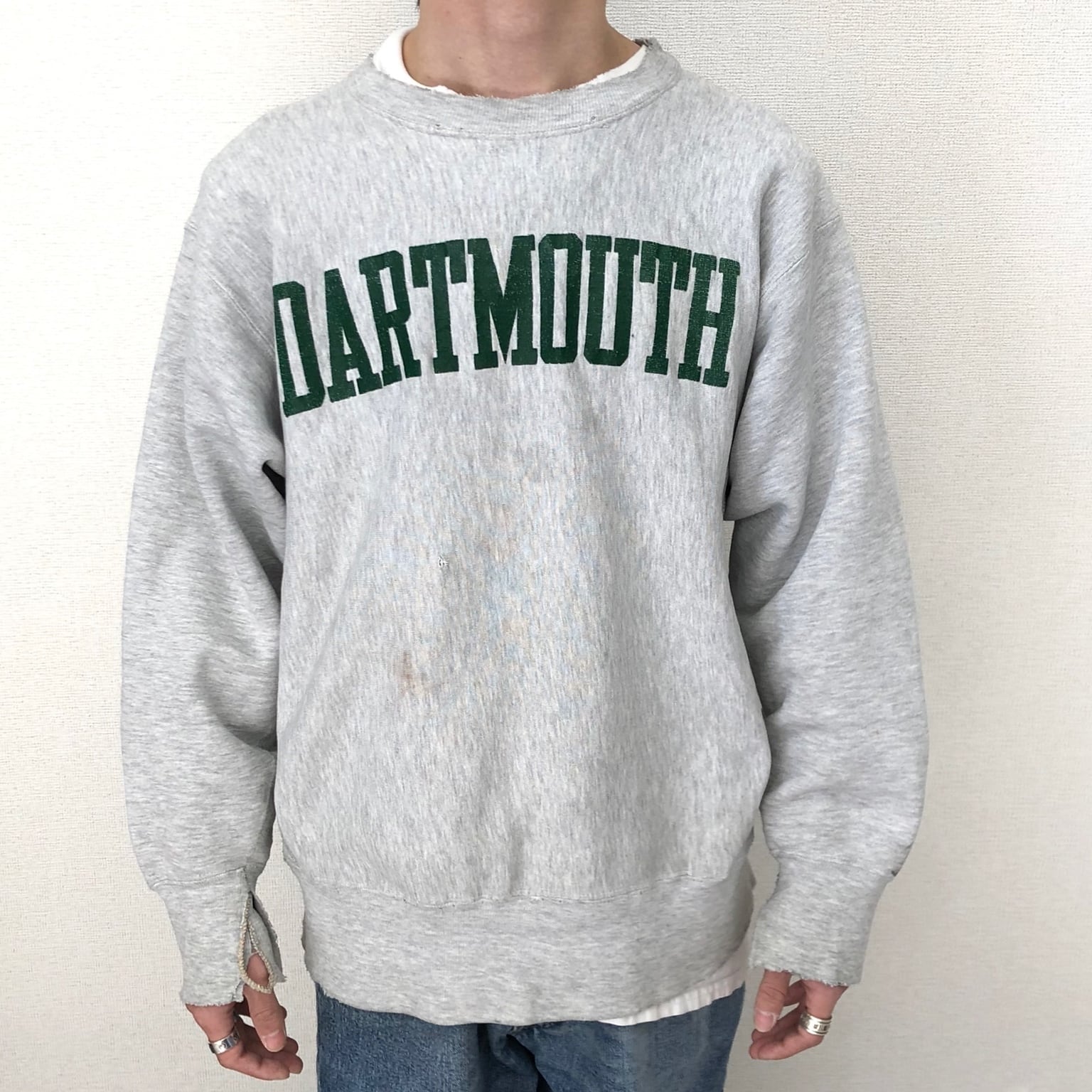 80s Champion DART MOUTH リバースウィーブ L