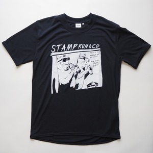 STAMP RUN & CO｜STAMP BRING TEE (TWO CATS)