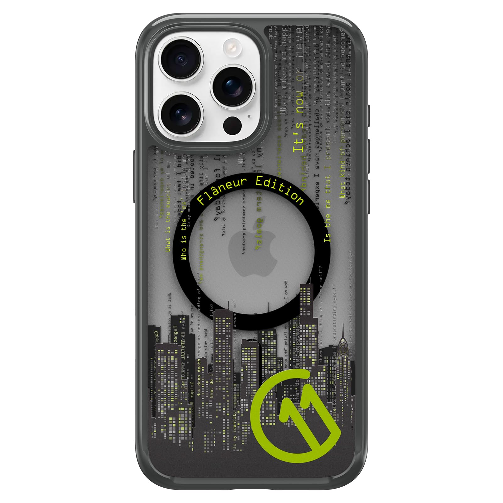 【c11 シリーズ Flâneur エディション】Spigen iPhone 16 Pro Max ケース MagSafe対応 カメラコントロール対応 立体的プリント ストラップホール 米軍MIL規格 ウルトラ・ハイブリッドT・マグフィット ACS09377 (c11 フラヌール)