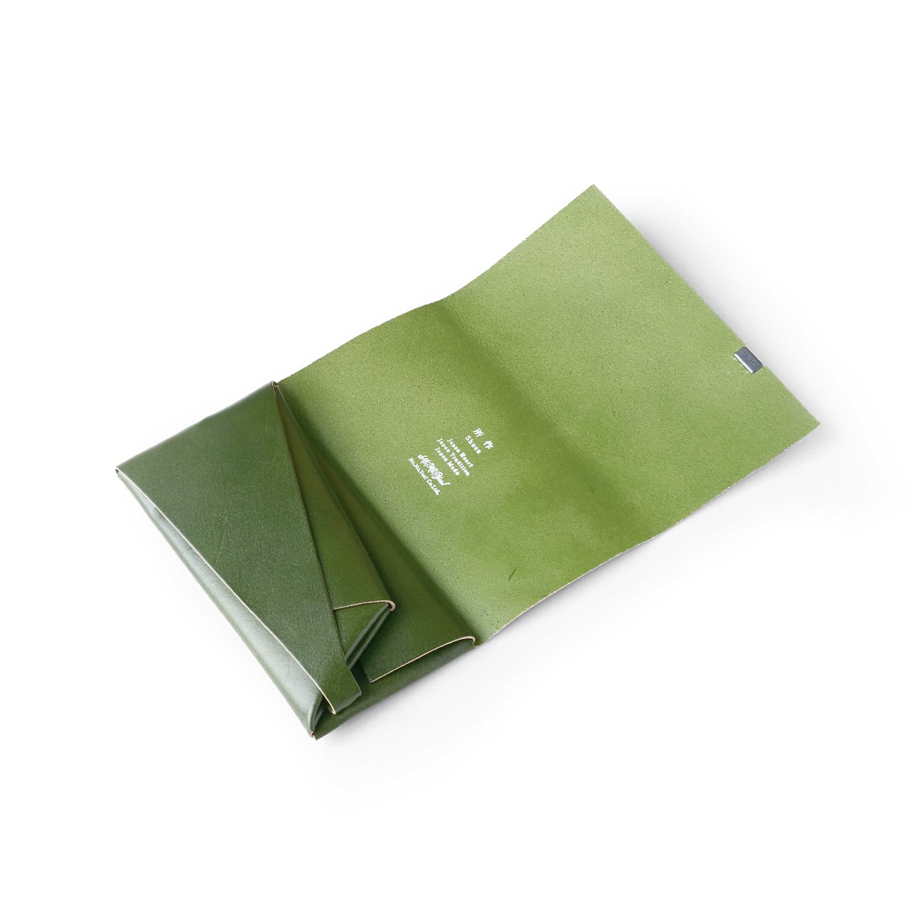 2月末頃 再入荷予定】 抹茶 ロングウォレット | 所作 Shosa