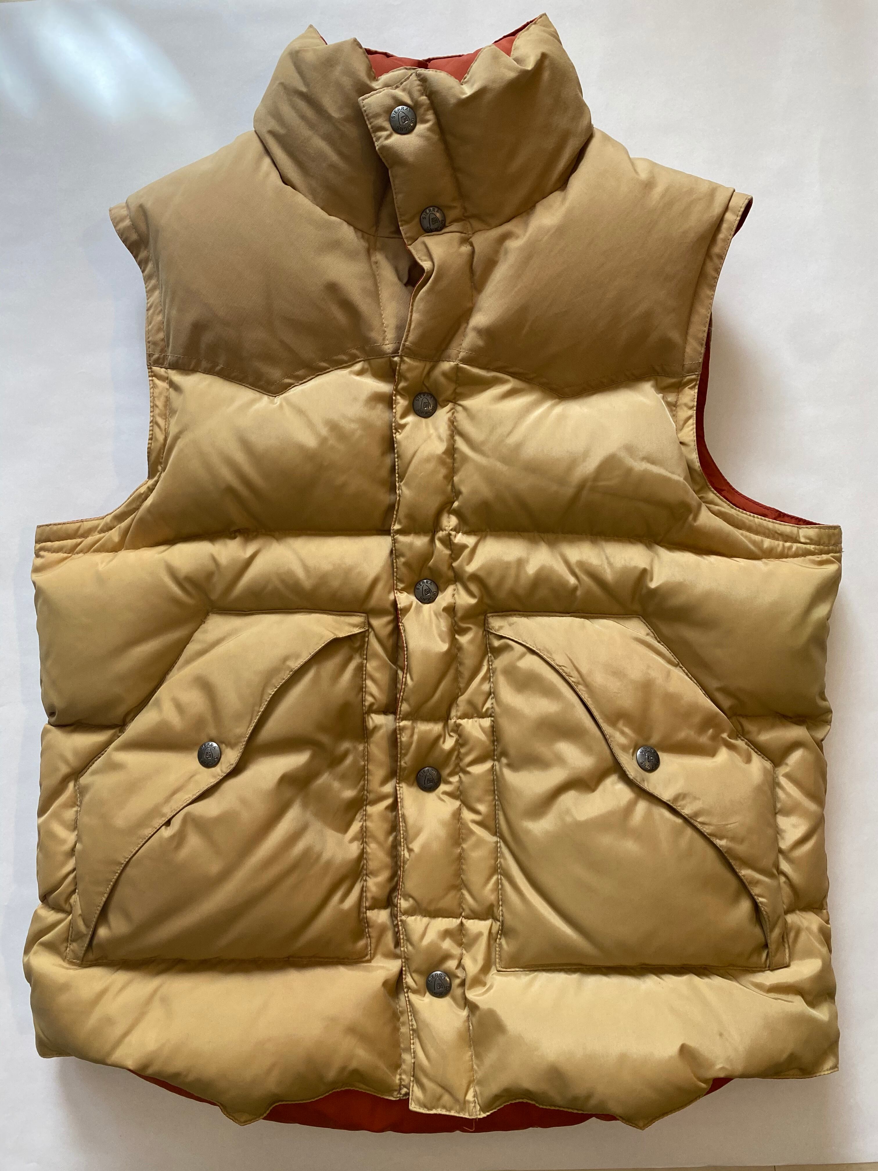 USA製 60/40クロスSIERRA DESIGNSダウンベスト L ブラウン USA製 60/40クロスSIERRA DESIGNSダウンベスト L ブラウン 【公式通販】