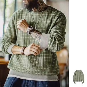 Round neck knit tops M15274