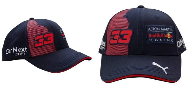 【F1】★Aston Martin Red Bull Racing Team Cap　【33】 帽子 マックス・フェルスタッペン キャップ（F1 F2 GT500 GT300 SUPER FORMULA）