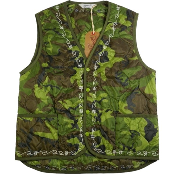 Size【S】 TENDERLOIN テンダーロイン NYLON SOUVENIR VEST CAMO 