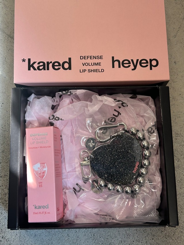 HEYEP  kared×heyep  defense volume up shield&mirror strap set