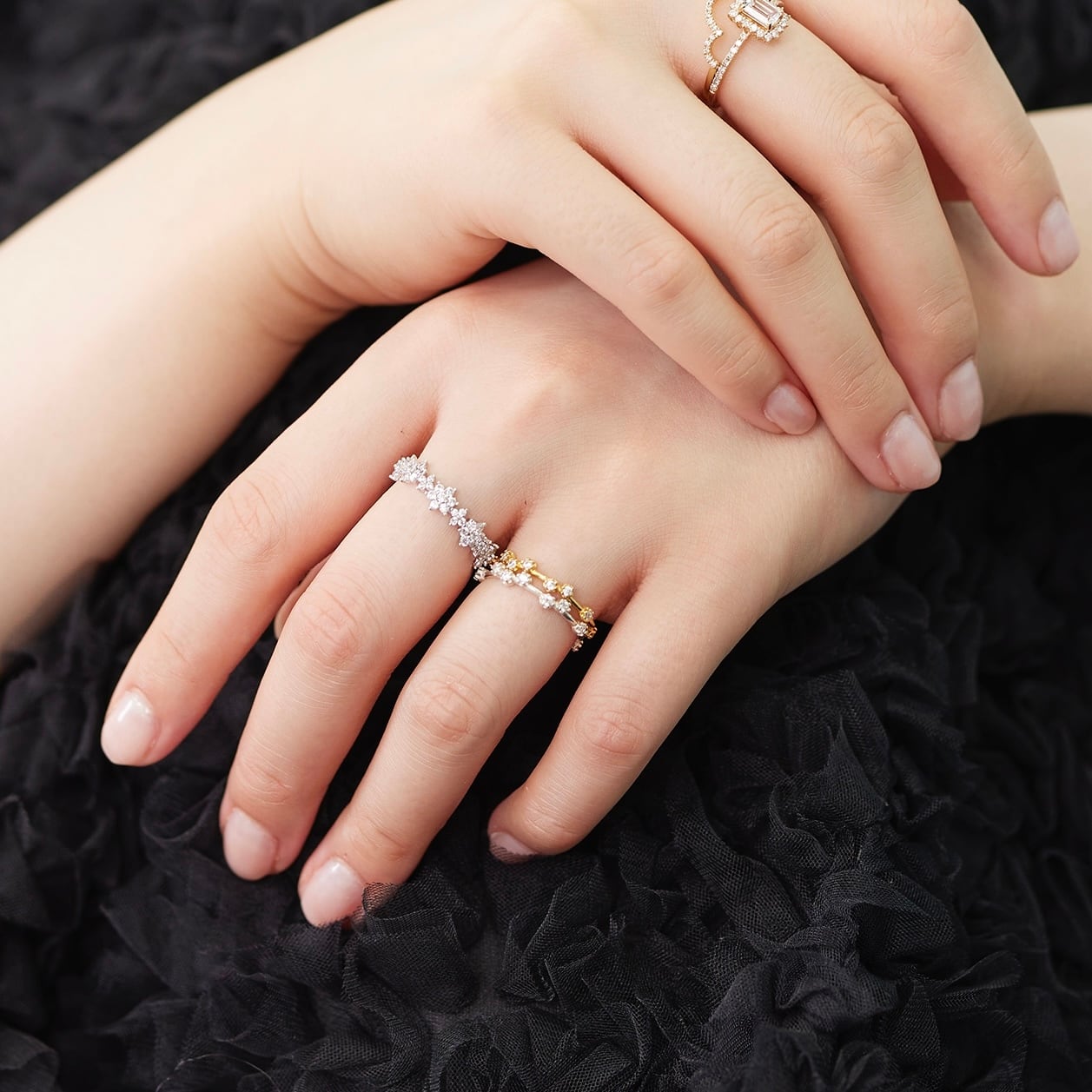 Daisy flake ring | LATUA STELLA