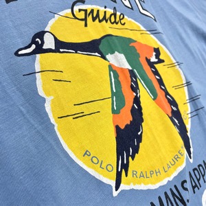 【新品】Polo Ralph Lauren ポロラルフローレン MAINE Guide プリントTシャツ【SST-POLO-009】