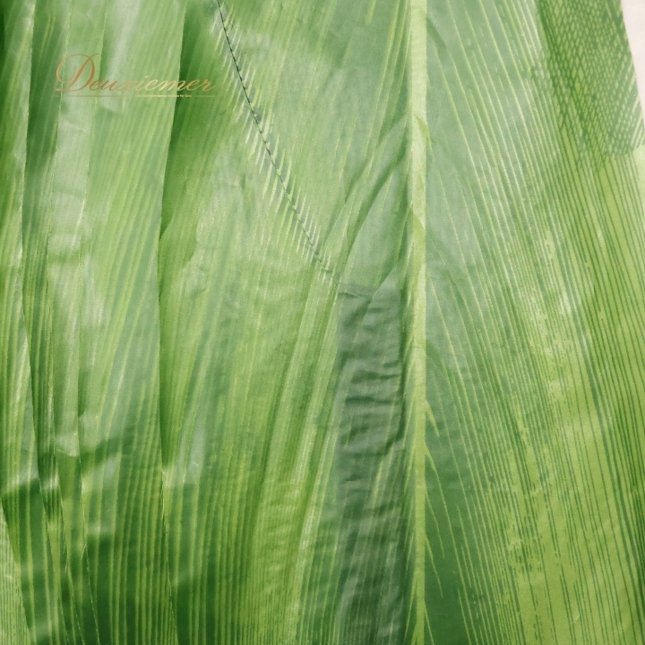 フラダンス 衣装 ティーリーフスカート グリーン系 タヒチアン 緑 葉っぱ 華やか 鮮やか 明るい かわいい スカート ハワイアン アロハ ハワイアンプリント フラ ダンス レッスン 練習 アロハ衣装 踊り衣装 トロピカル衣装 ステージ衣装