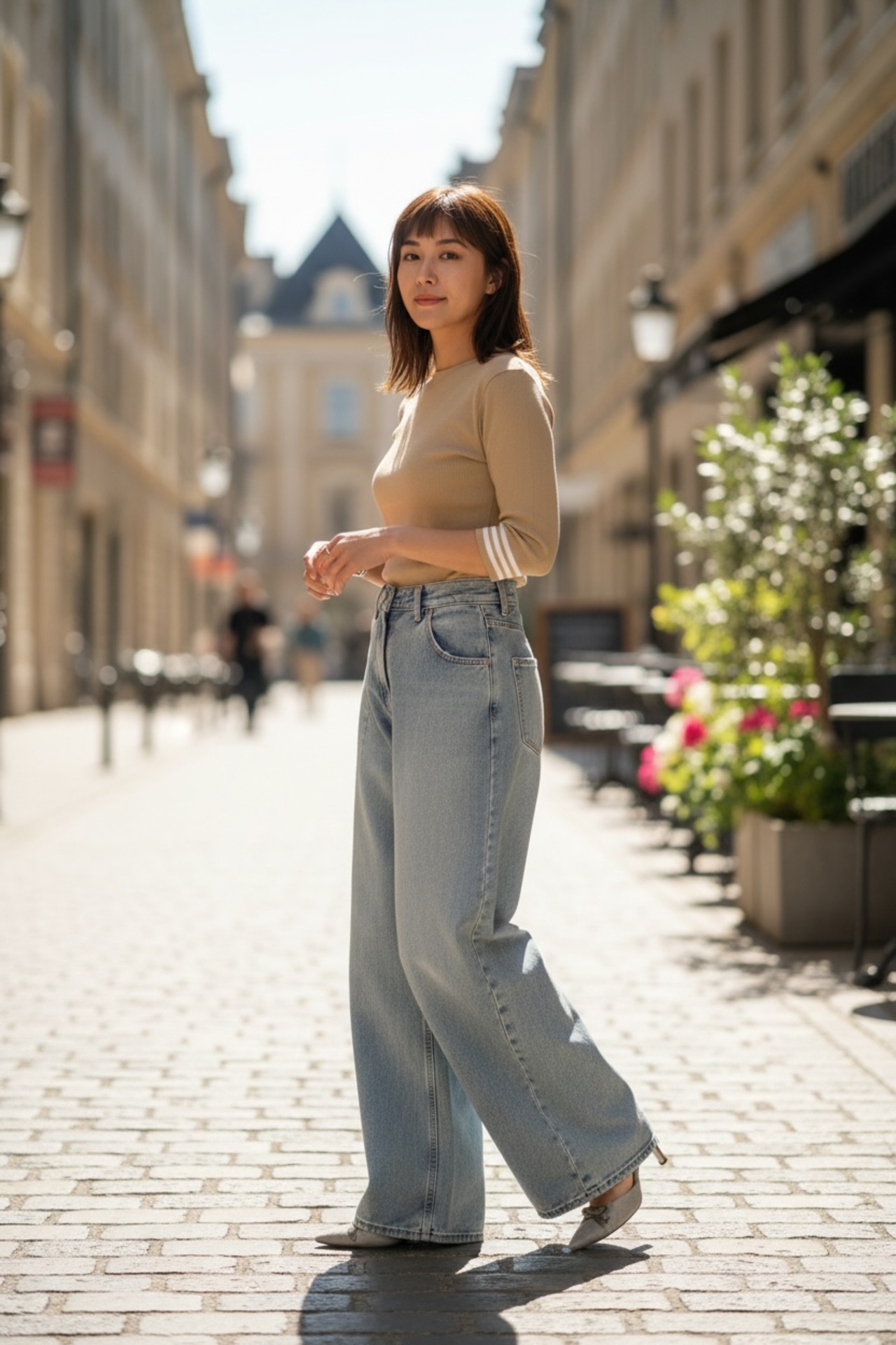 BORDERS at BALCONY BOATNECK KNIT 4色展開