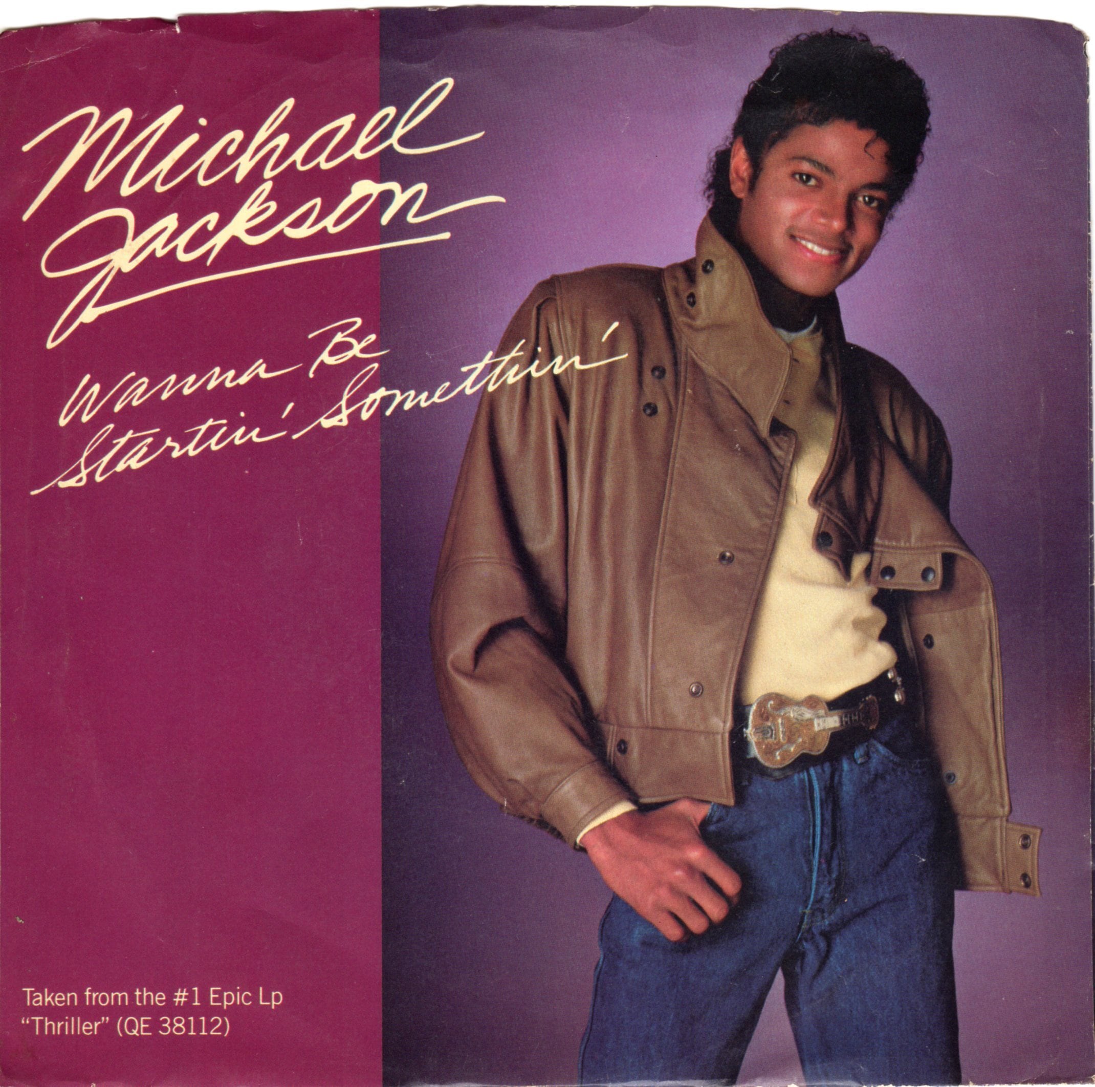 Jackson　WANNA　【7″/US盤】マイケル・ジャクソン　SHOP　STARTIN'　SOMETHIN'　Micahel　shiosairec　BE　VINYL