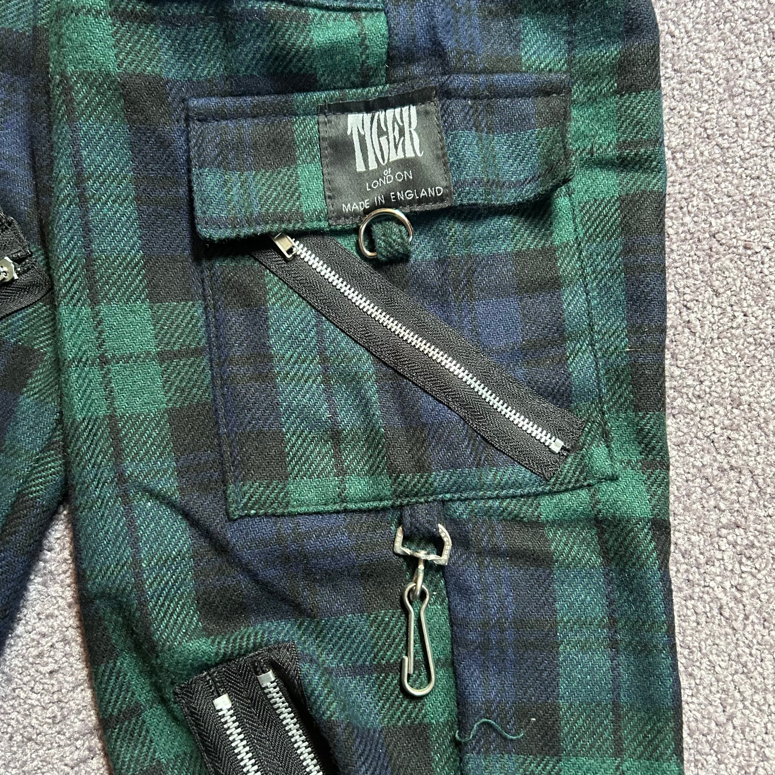TIGER OF LONDON WOOL ZIP BONDAGE PANTS | wit TIGER OF LONDON WOOL ZIP BONDAGE PANTS | wit