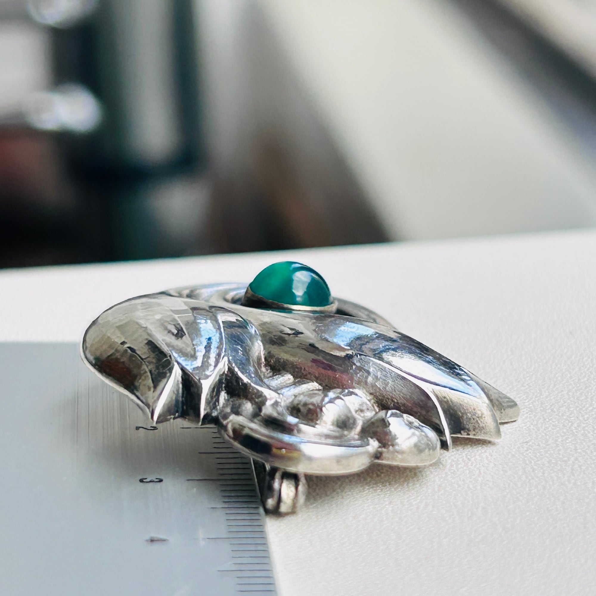 50s Georg Jensen チューリップブローチ | Milo Antiques & Vintage