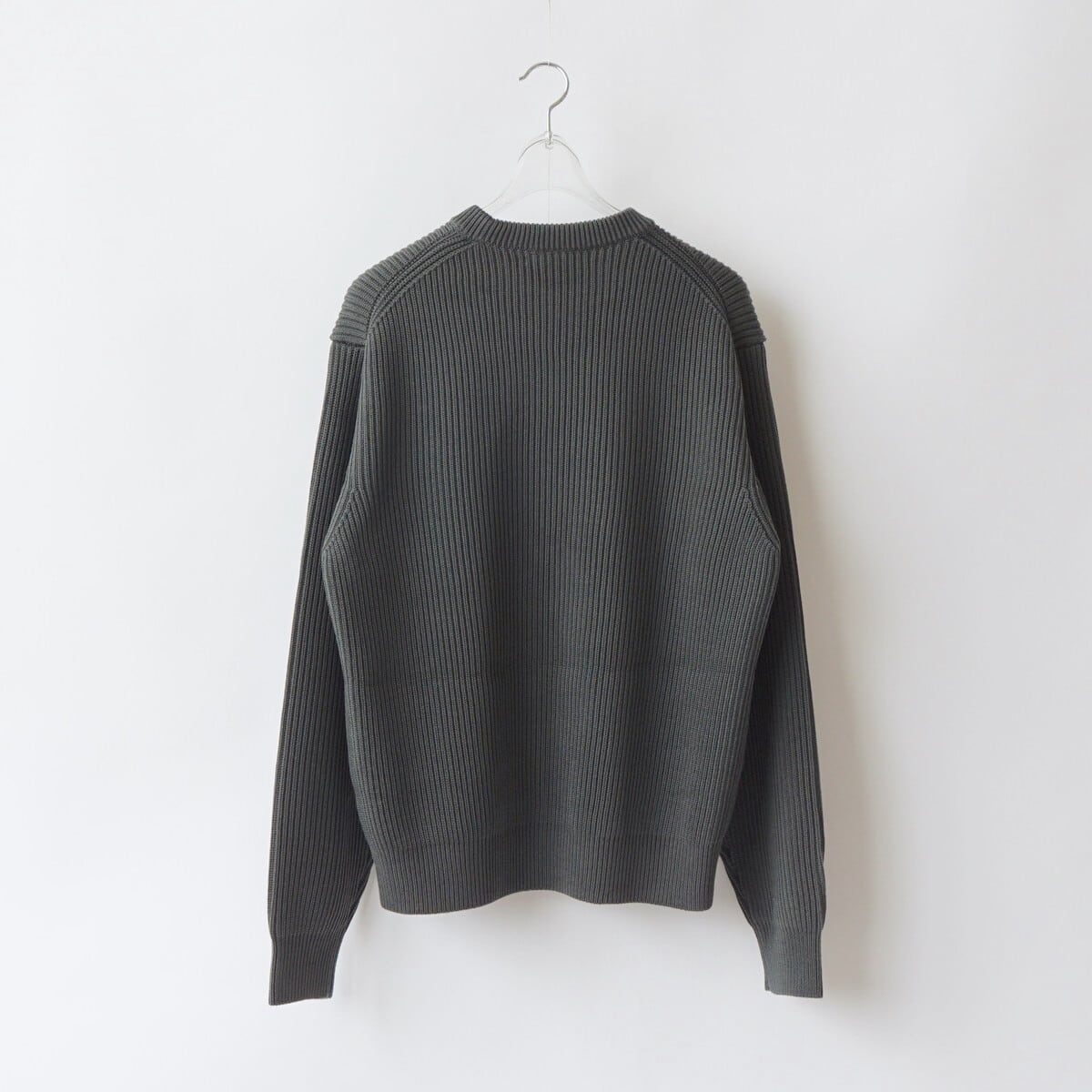 AURALEE/オーラリー・SUPER FINE WOOL SOFT RIB KNIT P/O | a flat shop