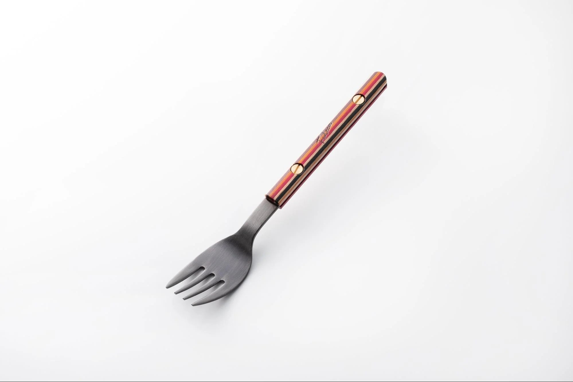限定品 FEDECA 機内食カラトリー 3点セット 名栗 ブラウン FEDECA フェデカ 機内食カトラリ 3点セット 【名栗ブラウン、名栗