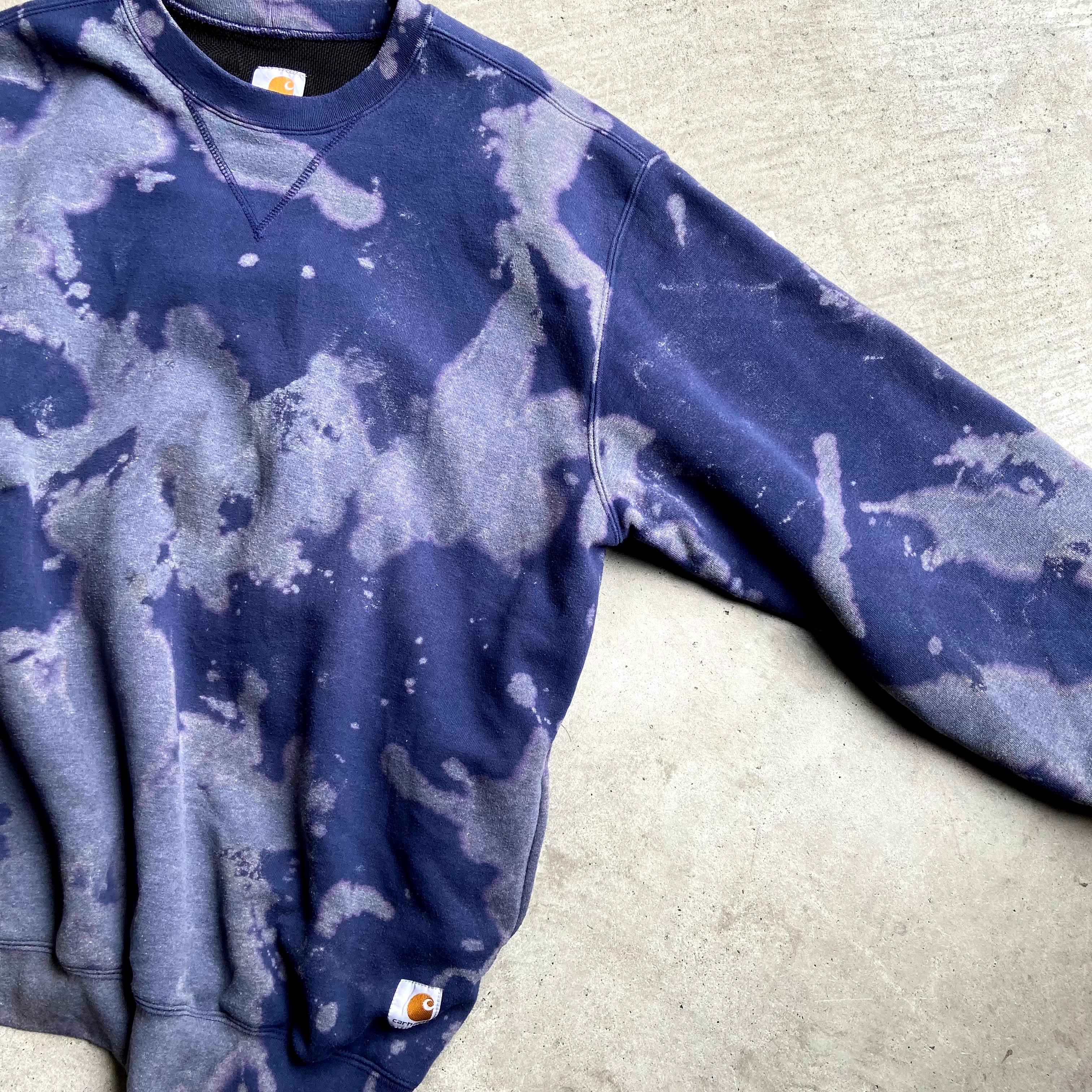 original"bleached sweat" Carhartt カーハート ワンポイントロゴ