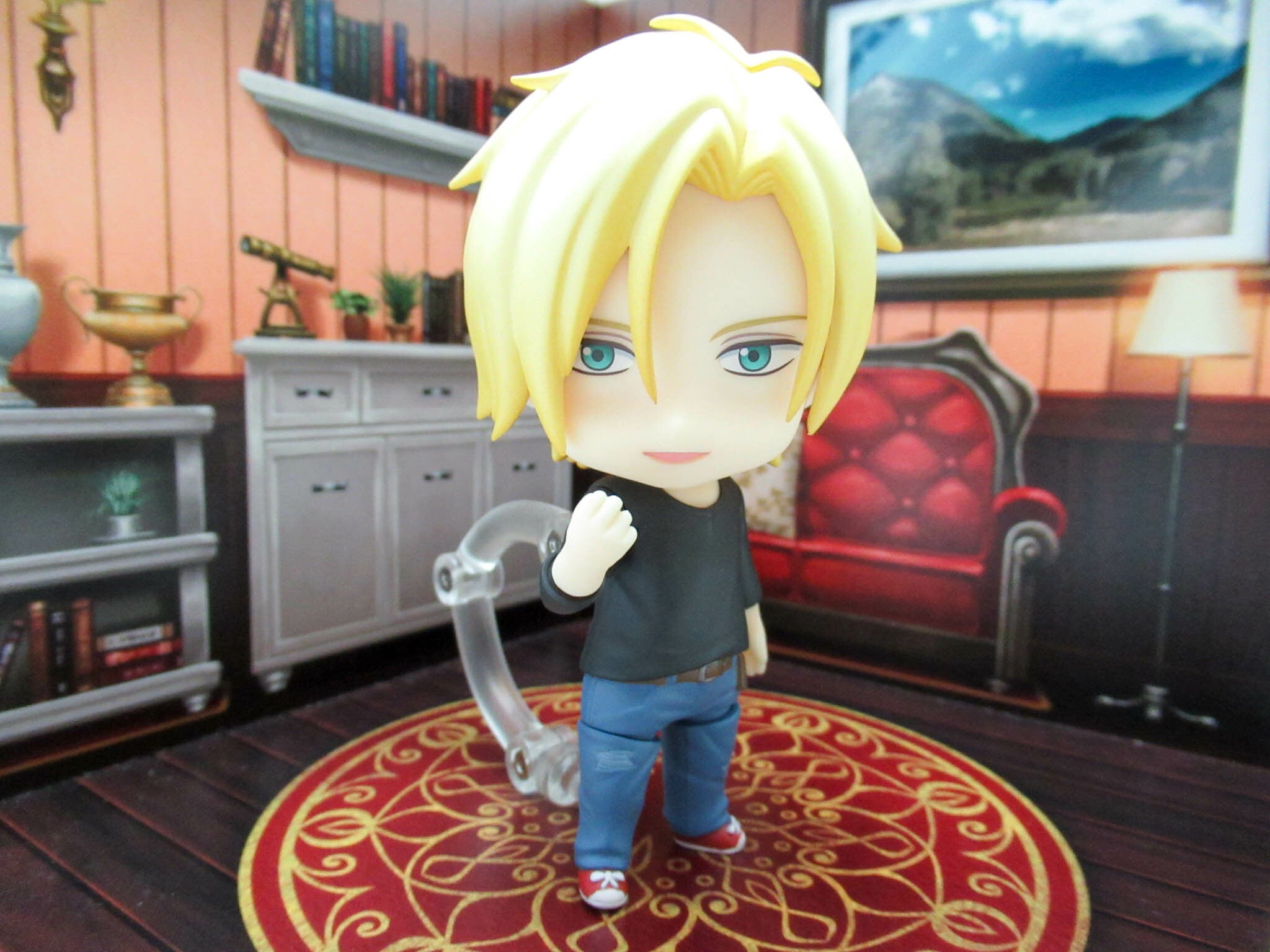 再入荷【1077】 アッシュ・リンクス 顔パーツ 微笑み顔 ねんどろいど