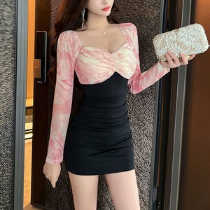 ミニドレス ～3XL（1色） K2394