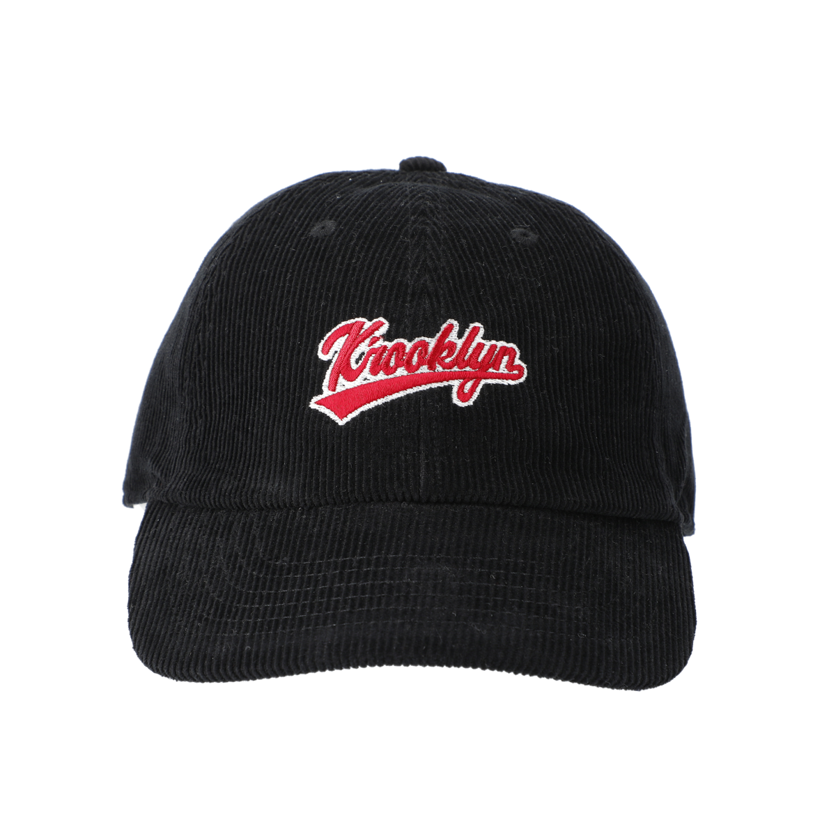 K’rooklyn Logo Corduroy Cap - Black