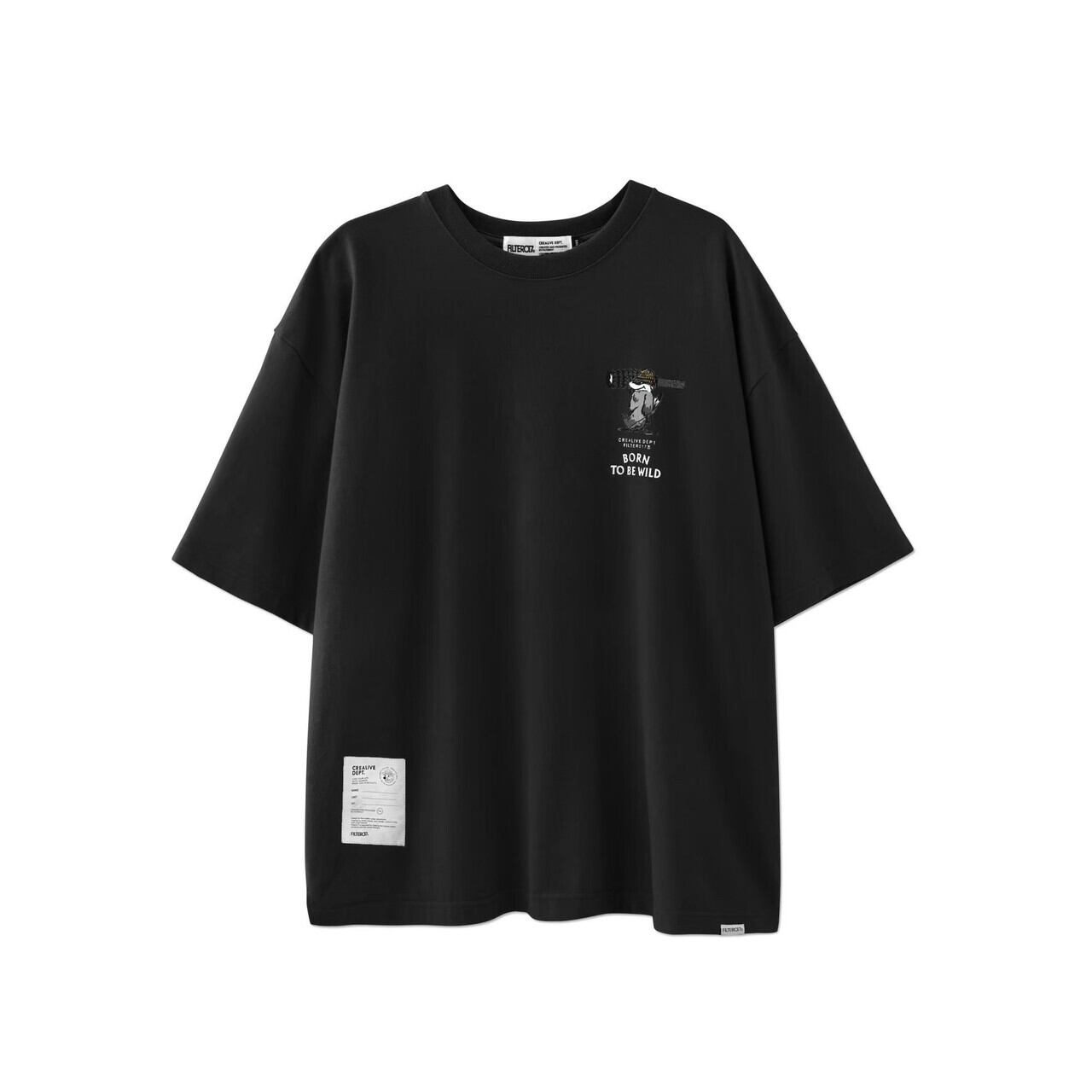 Born to Be Wild Tシャツ ダークグレー Amazon.com: 