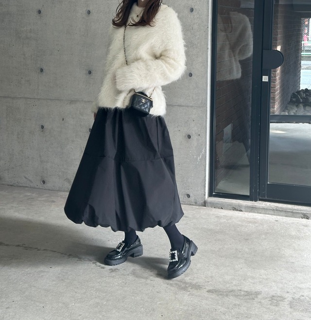 バルーンスカートBLACK