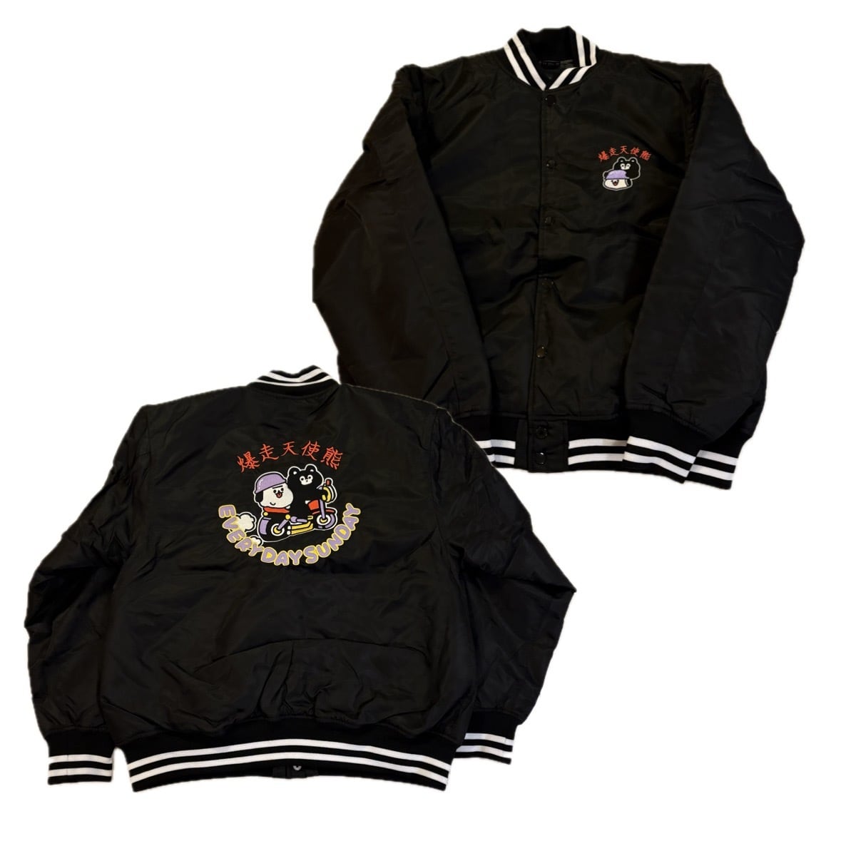 everyone tokyo スタジャン varsity jacket L everyone x j.30000