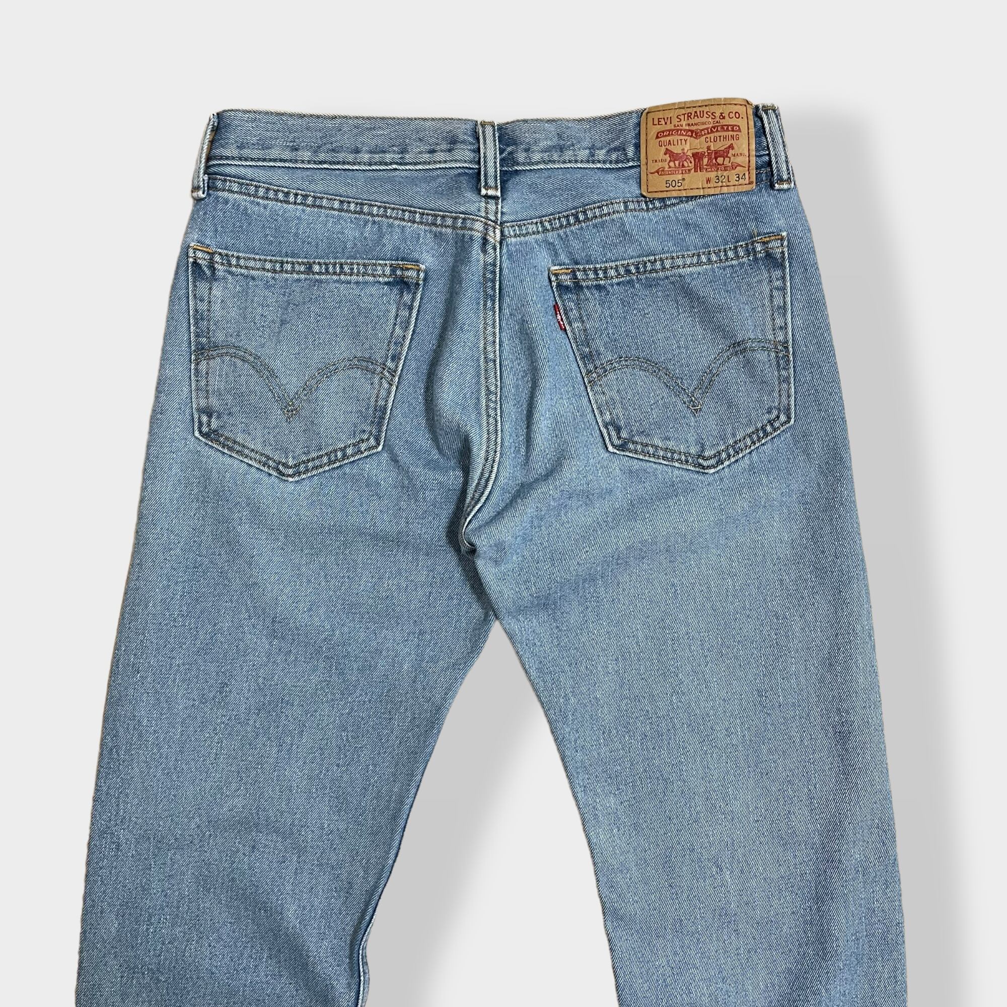 リーバイス Levi's 505 STRAIGHT FIT テーパードジーンズ デニムパンツ メンズw31 /eaa345304