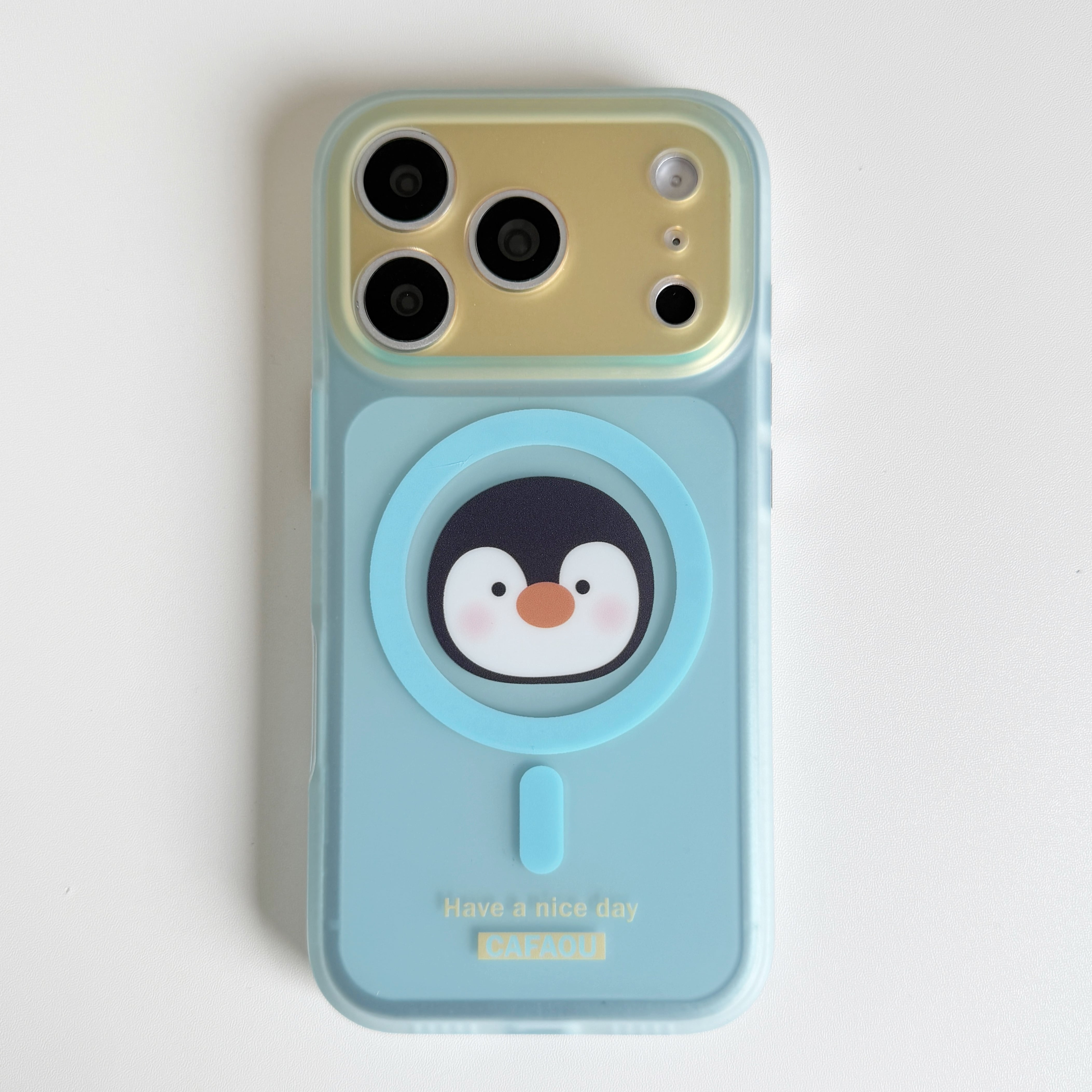 MagSafe対応 iPhone 17 16 15 ケース 半透明 マット調 アニマル