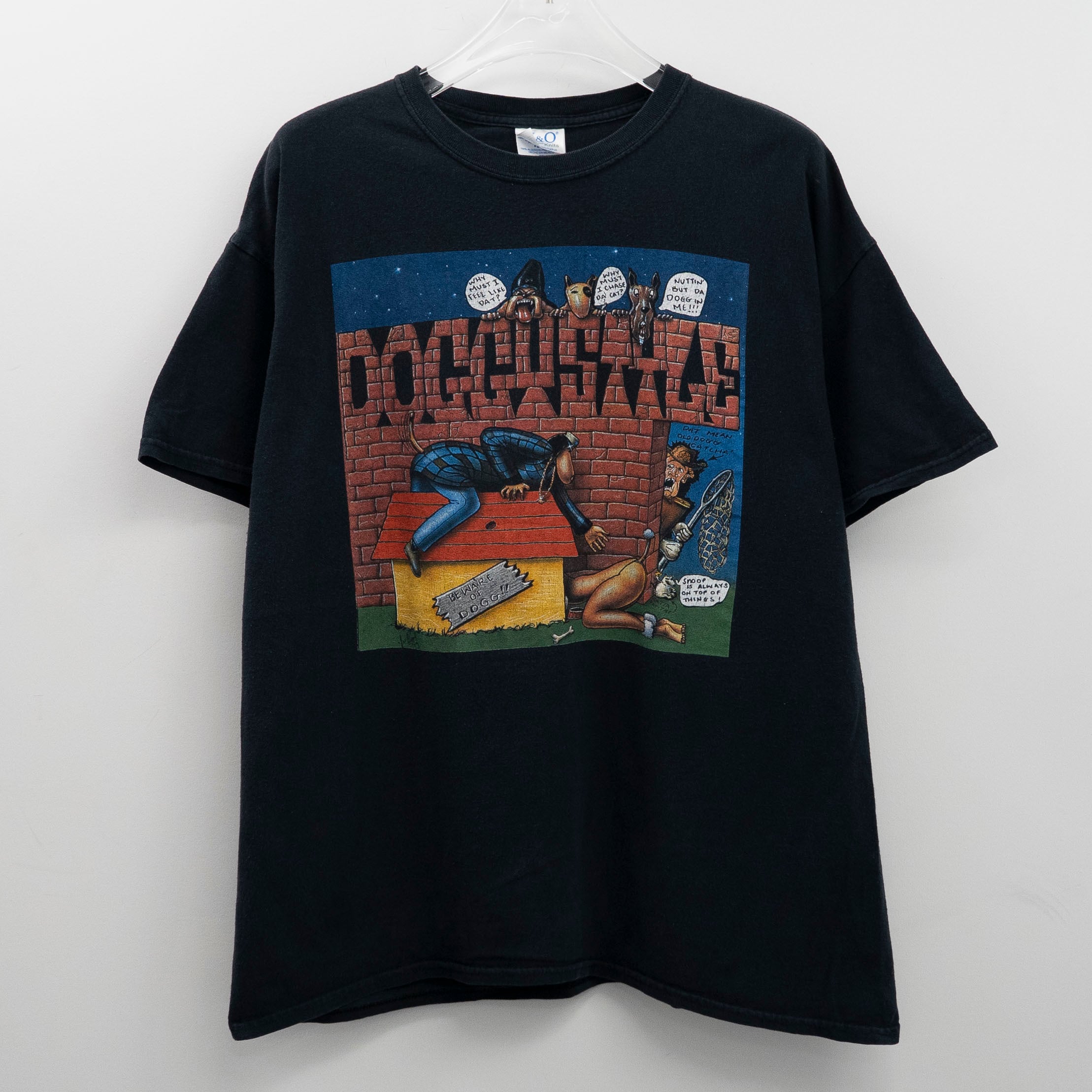 Snoop Doggy Dogg " Gin 'n' Juice Y2K " Fits XL 【A6-153】