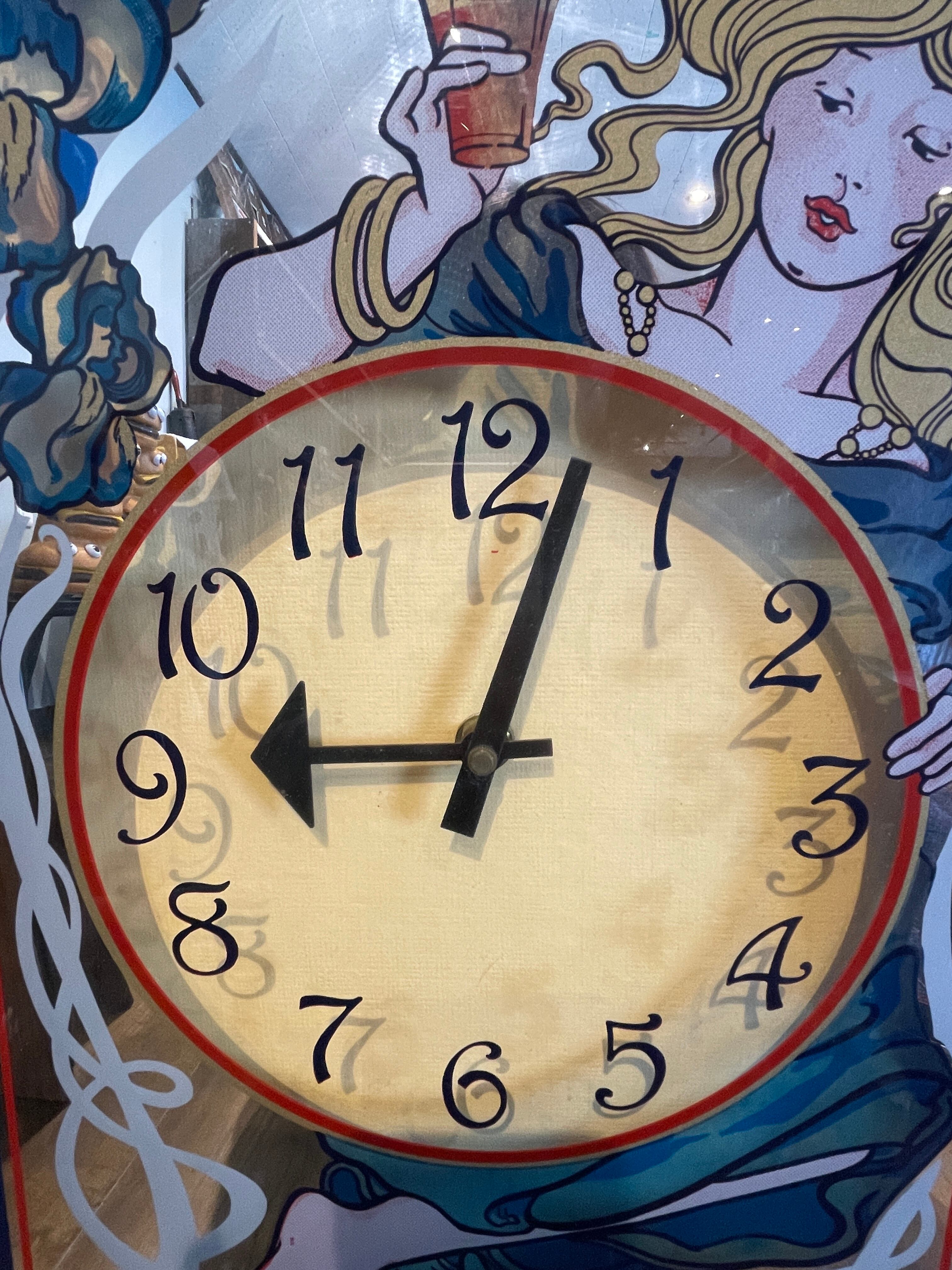 ペプシ 壁掛け時計 pepsi ビンテージ ライト アンティーク レトロ