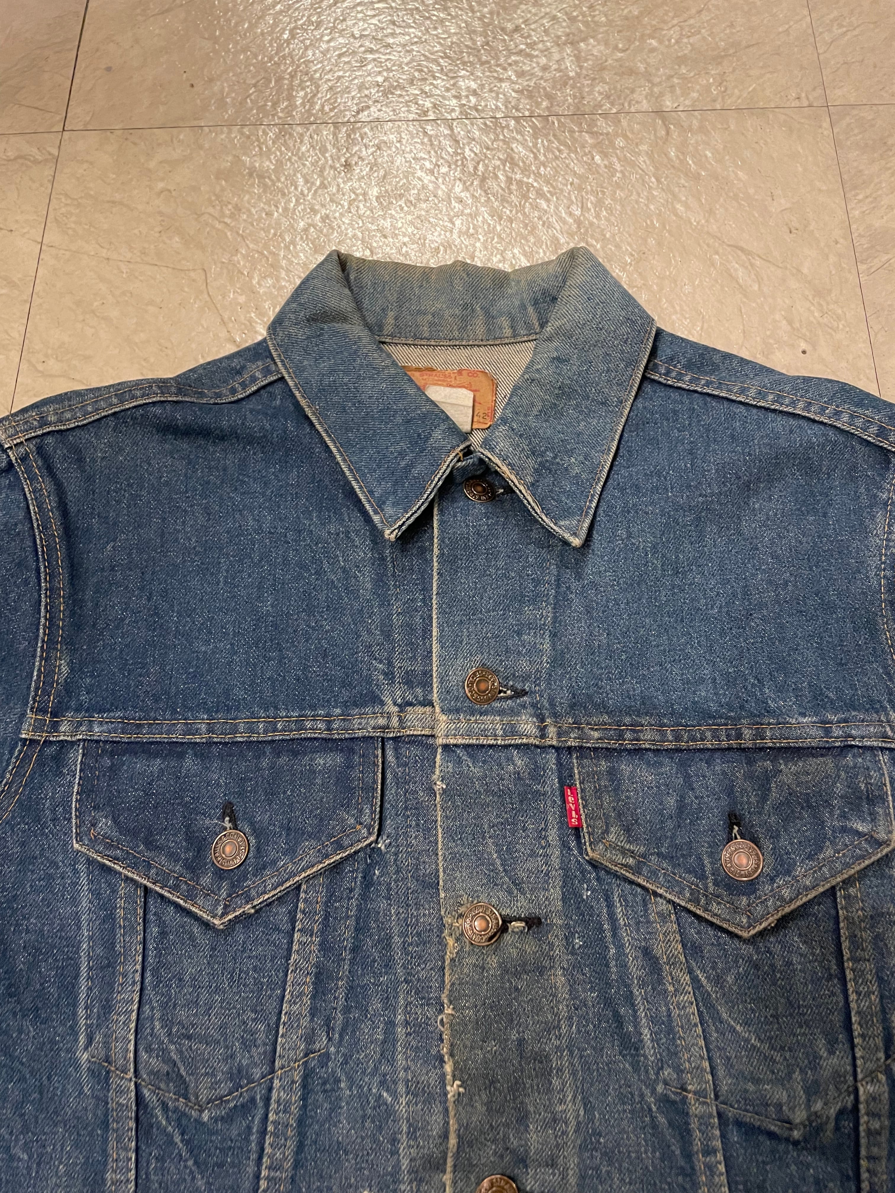 70年代 vintage Levi's リーバイス 70505 0217 デニムジャケット G 