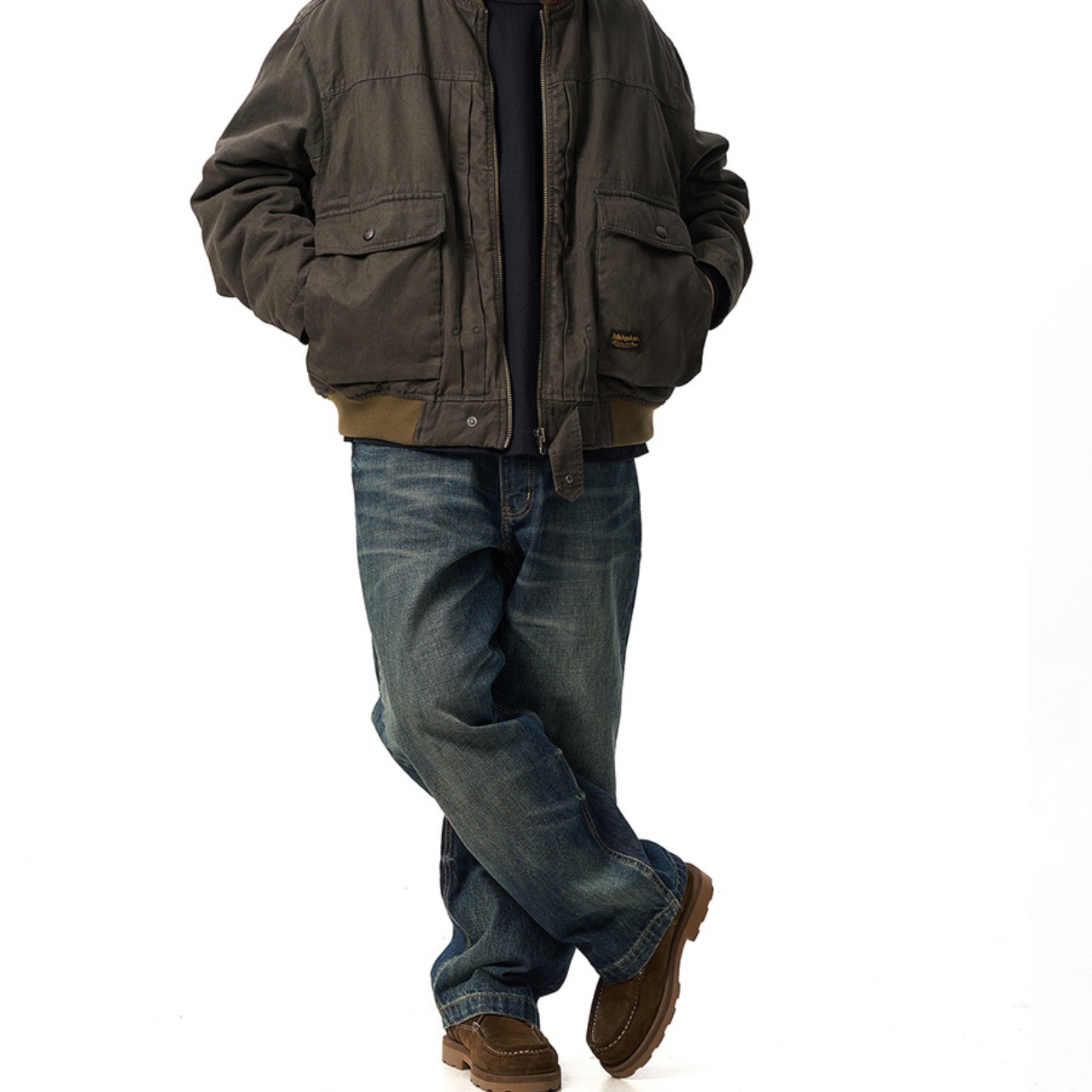 RustWorker ワイドユーズドデニム N3486 - 3