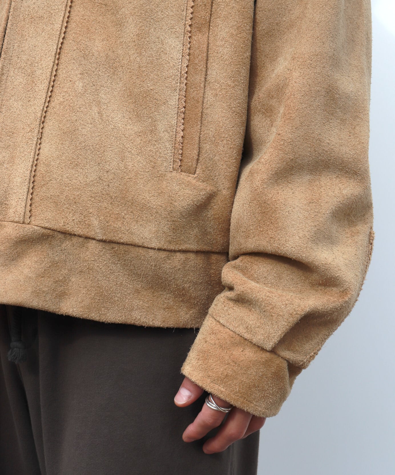 UNUSED / US2516 SUEDE JACKET (BEIGE) | AfterSchool (アフター