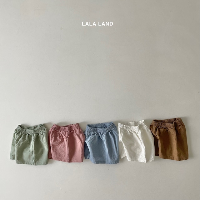 ＊SALE＊【2022SS即納】＊lala land＊ リネンショートパンツ