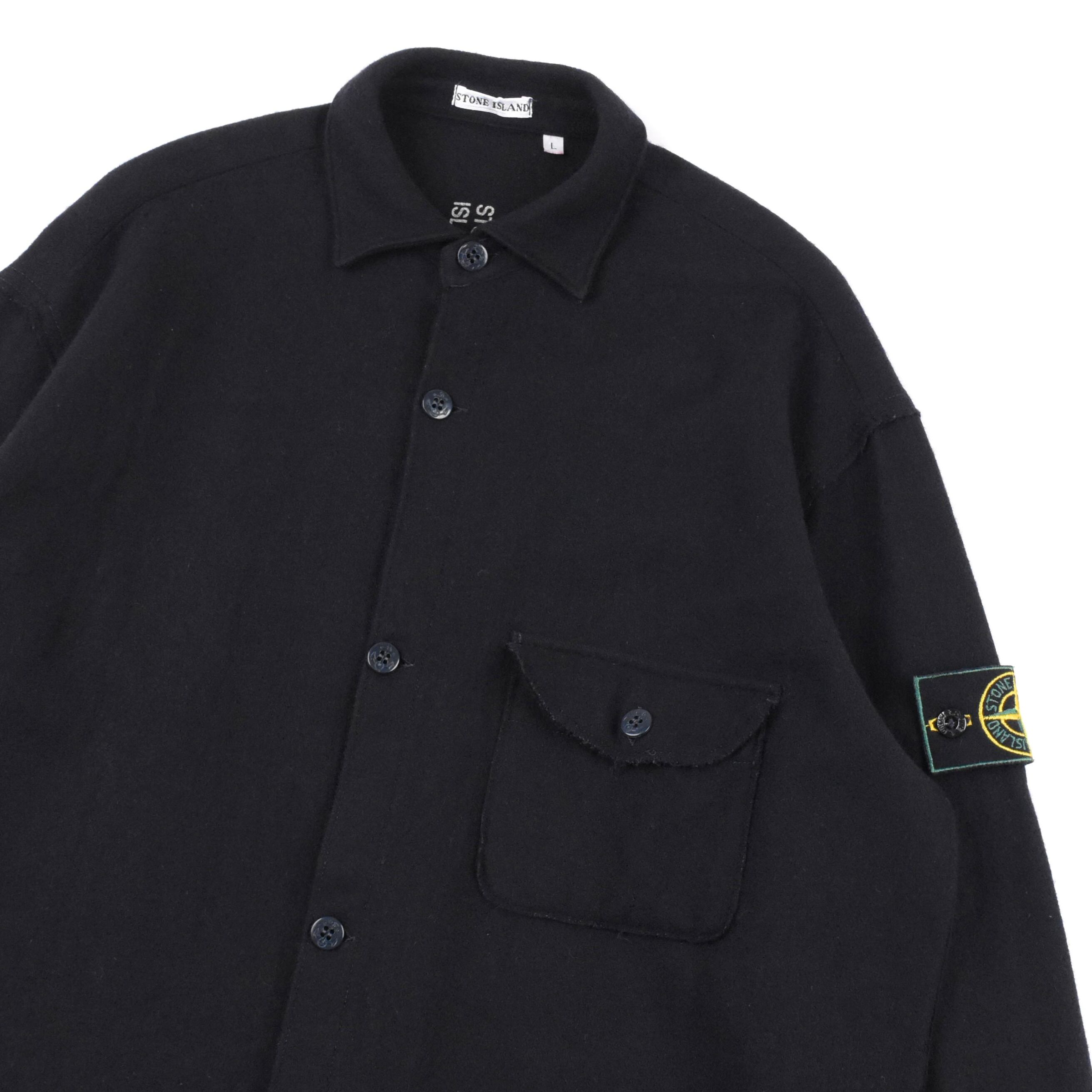 1994AW STONE ISLAND WOOL OVERSHIRT JACKET | PLAIRE