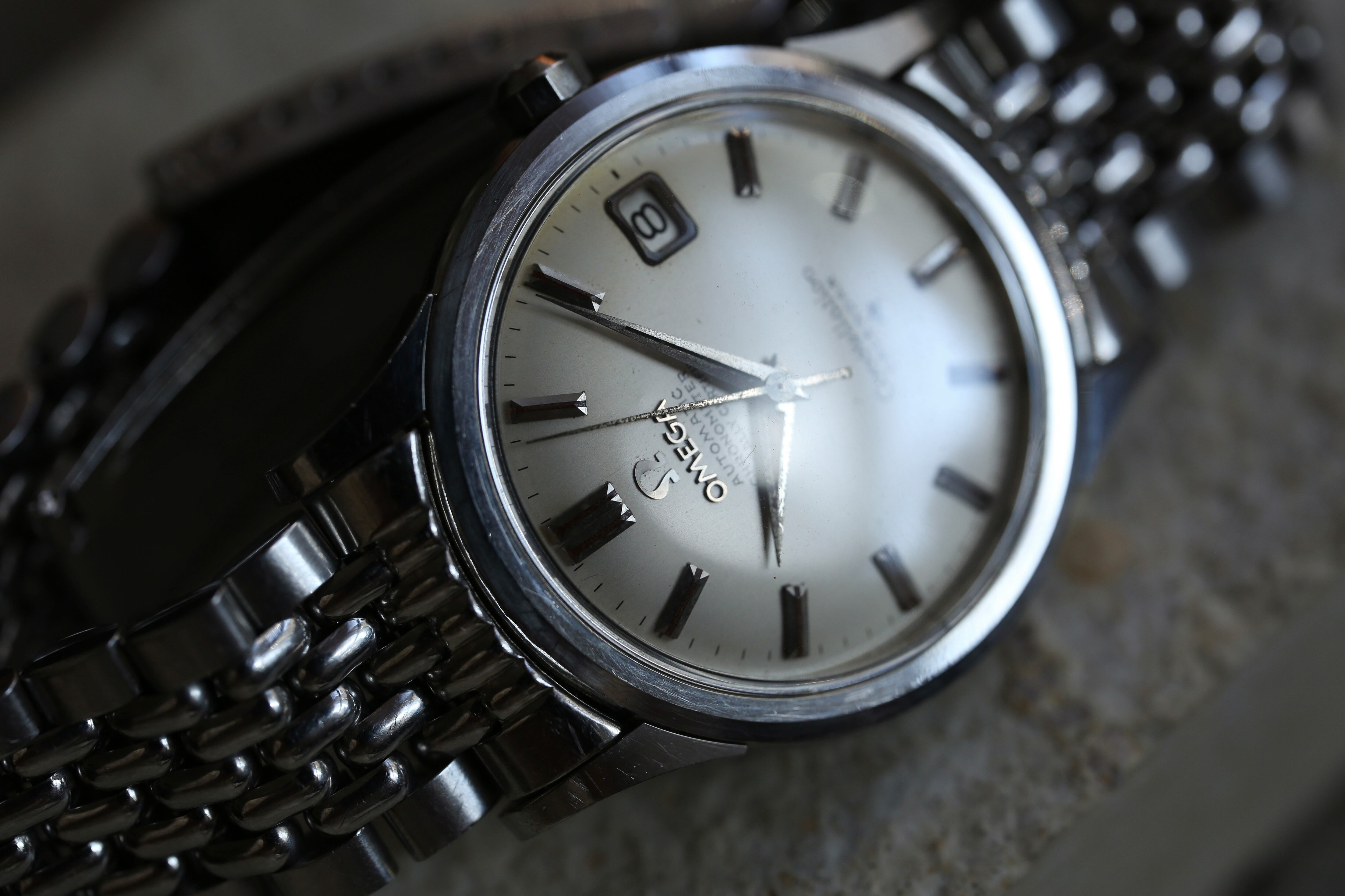 OMEGA コンステレーション純正ブレス OMEGA】 1959年製 オメガ コンステレーション カレンダー 白文字盤
