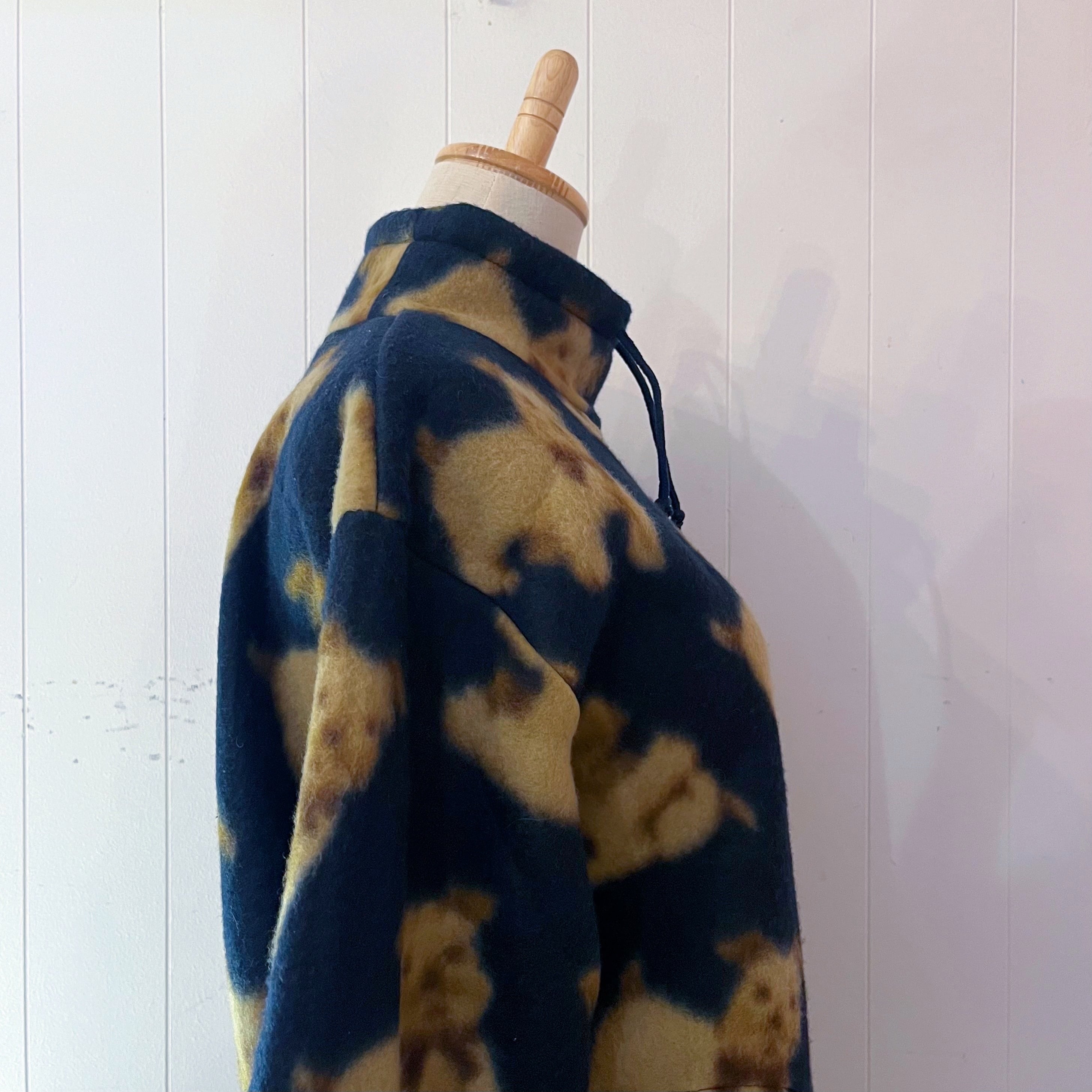 dog high neck fleece pullover