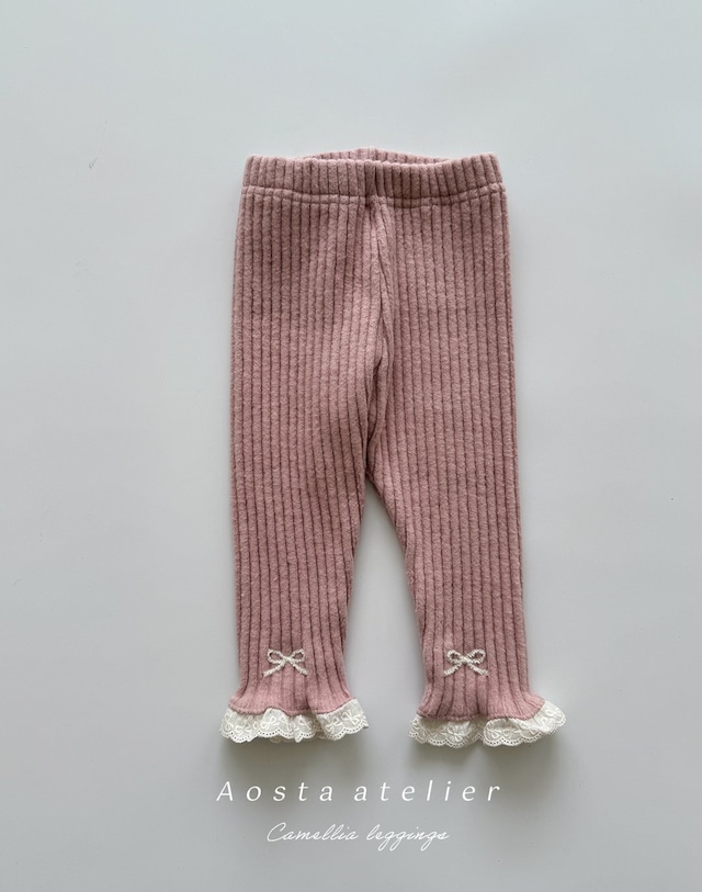 ♡即納♡【Aosta】Camellia leggings
