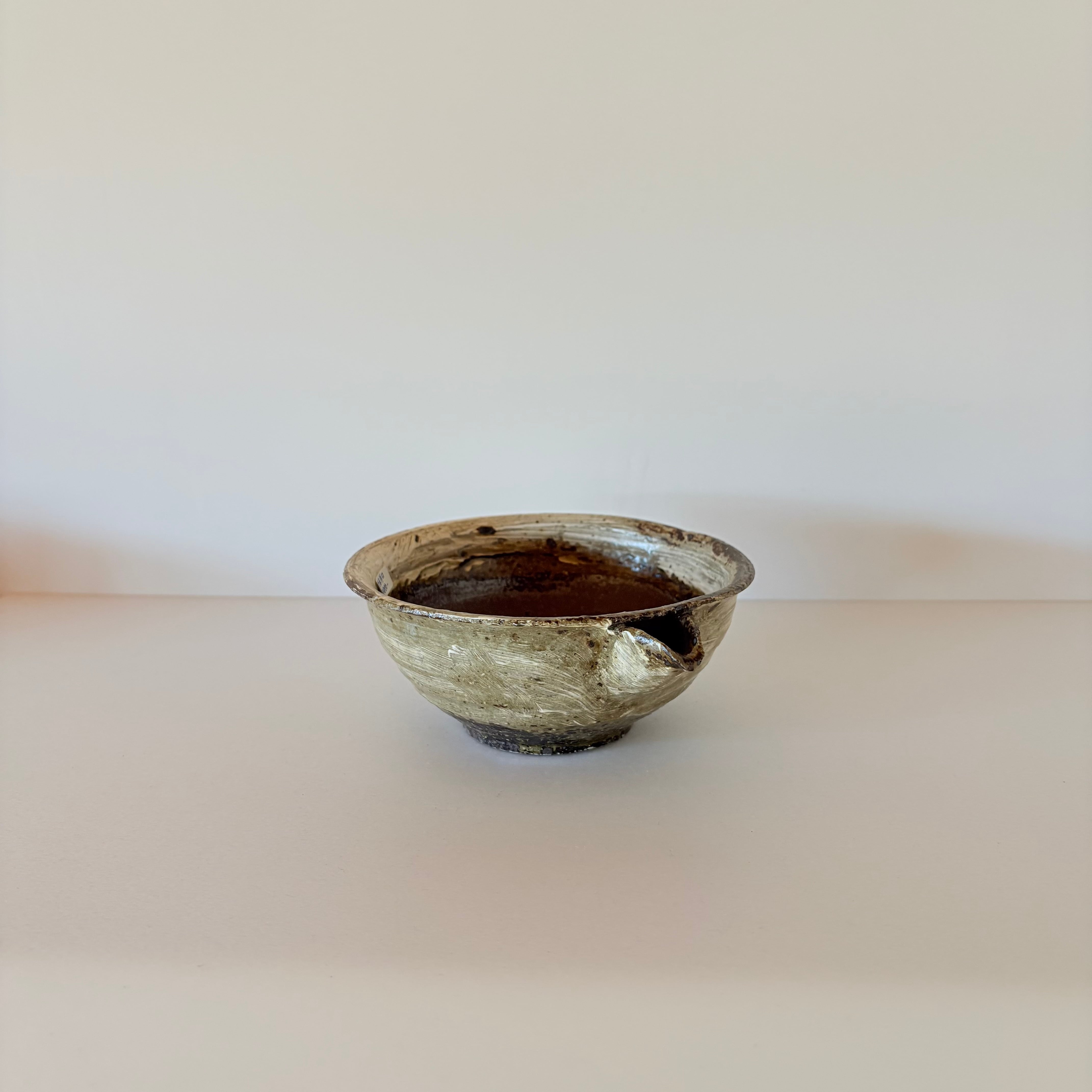 尾形アツシ 刷毛目 片口 注器 | 月森 utsuwa&gallery tsukimori