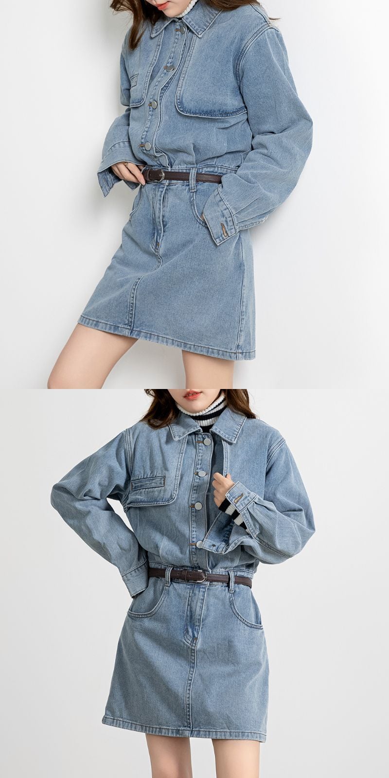 宅配便】デニムミニワンピース／tops1772 | DAY CLOSET｜ レディース