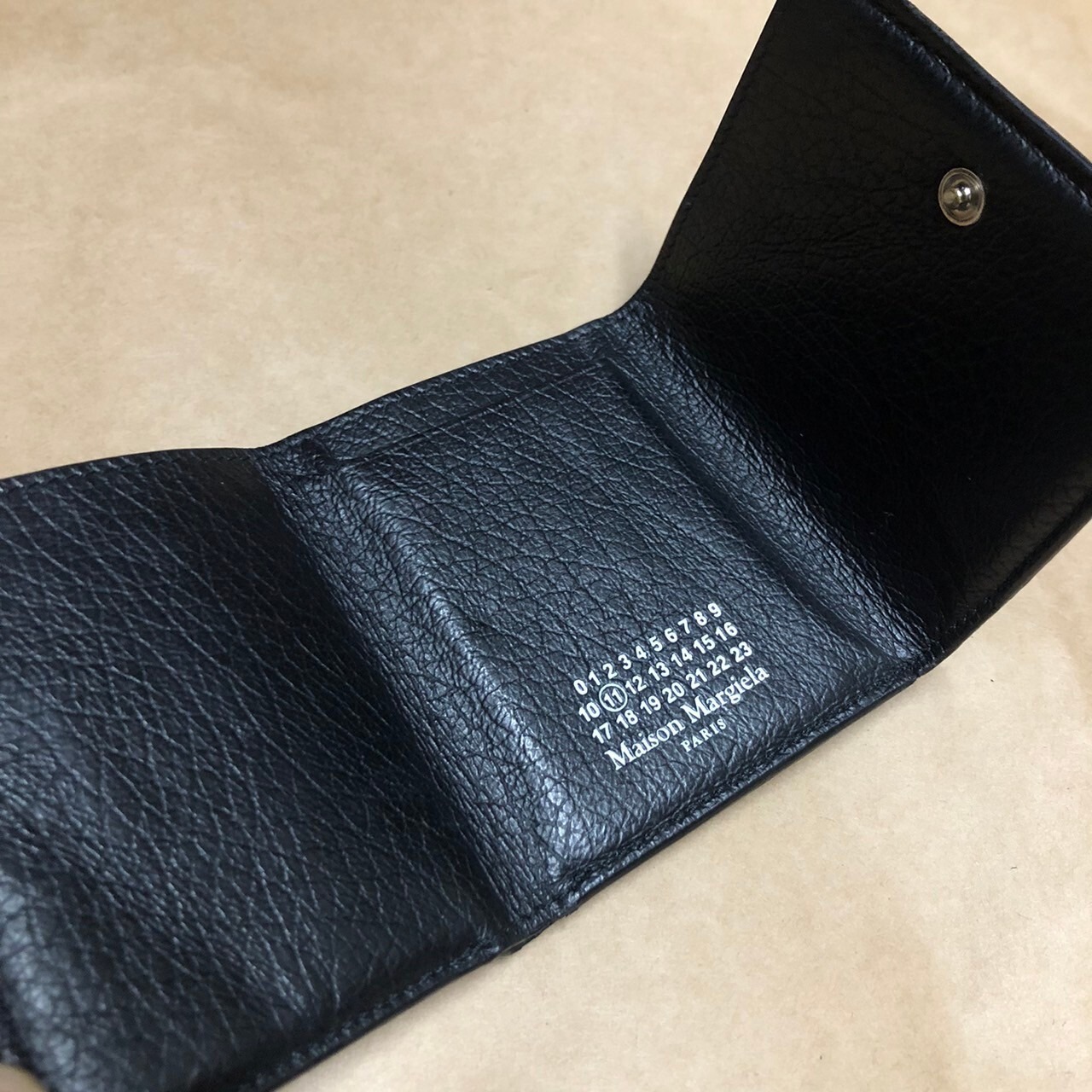 Maison Margiela メゾンマルジェラ レザー ウォレット 財布 見やすい 